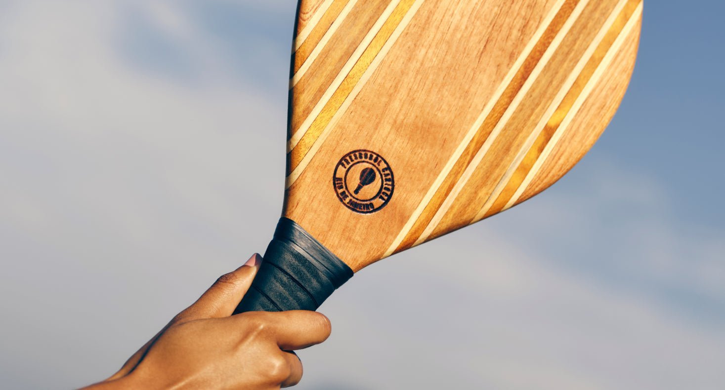 HOW WE MAKE THE FRESCOBOL BAT - Frescobol Carioca
