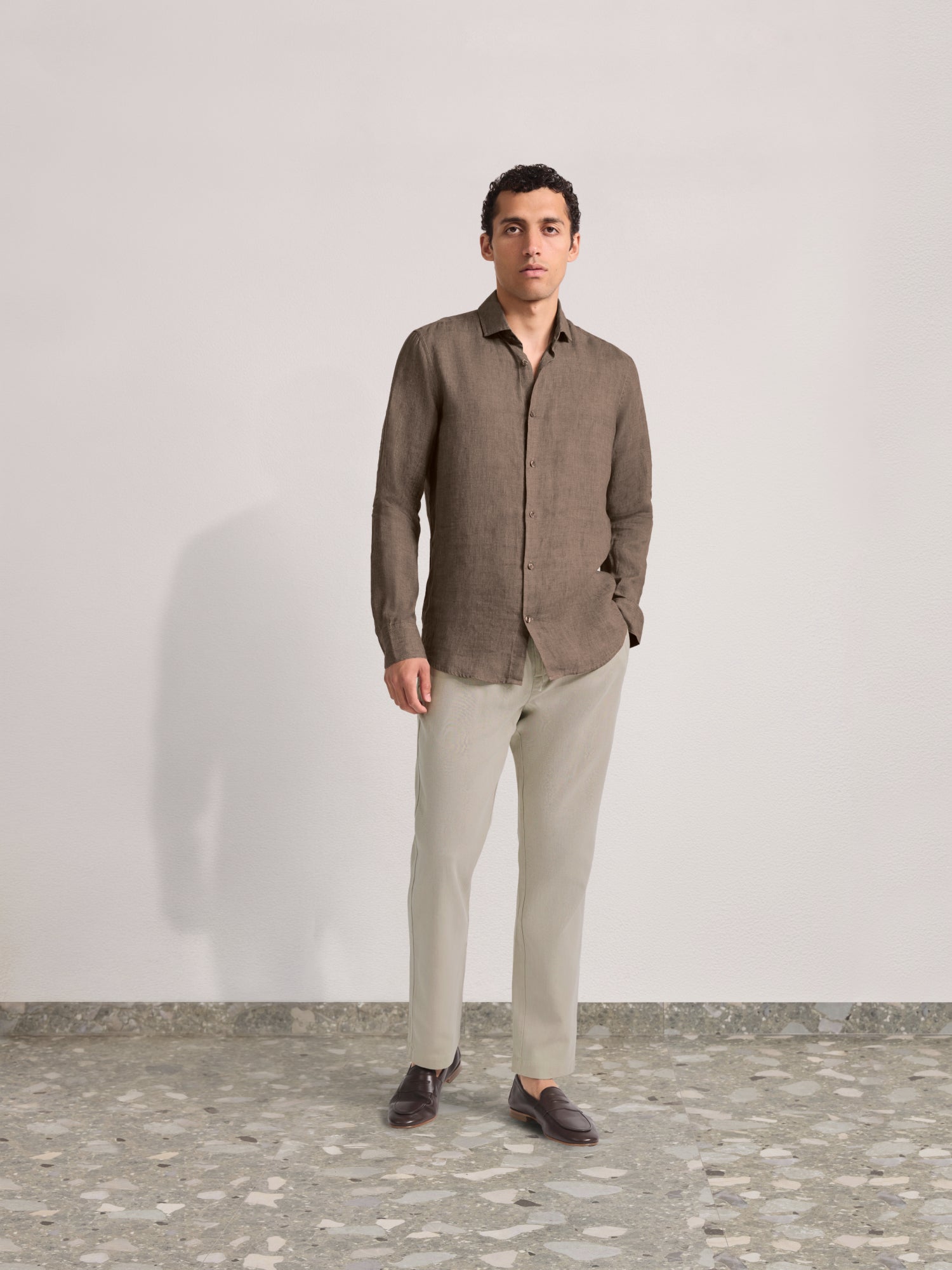ANTONIO LINEN SHIRT