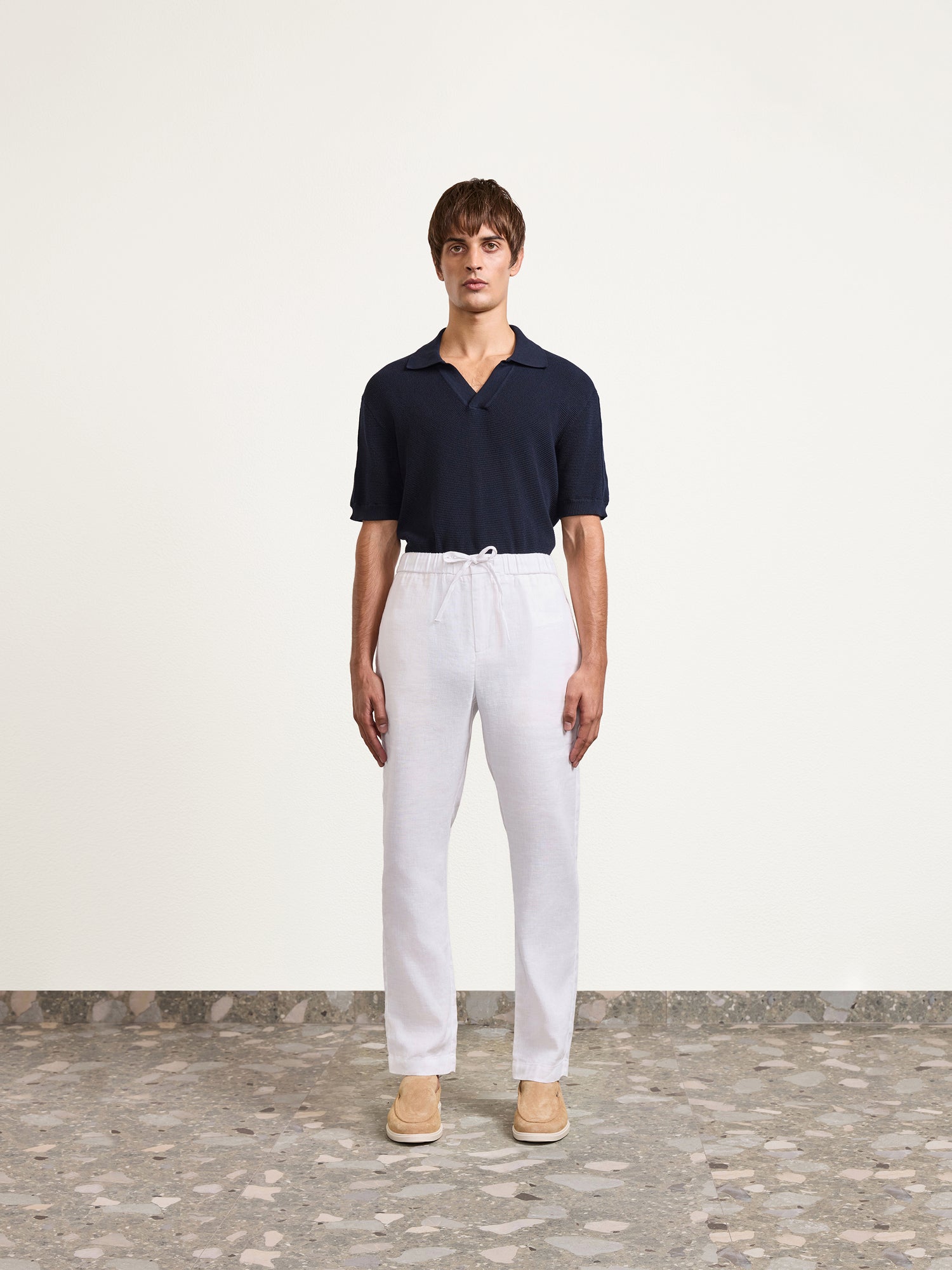 OSCAR LINEN TROUSERS