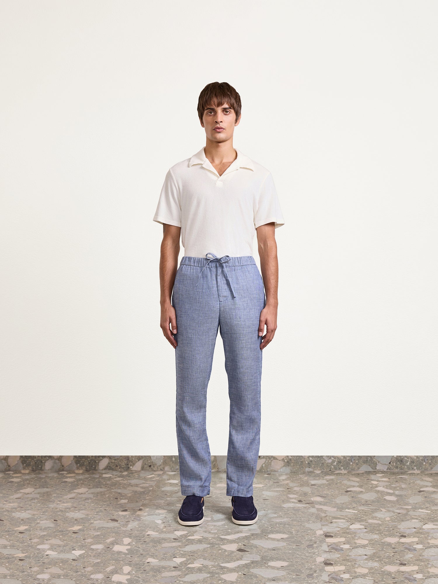 OSCAR LINEN TROUSERS
