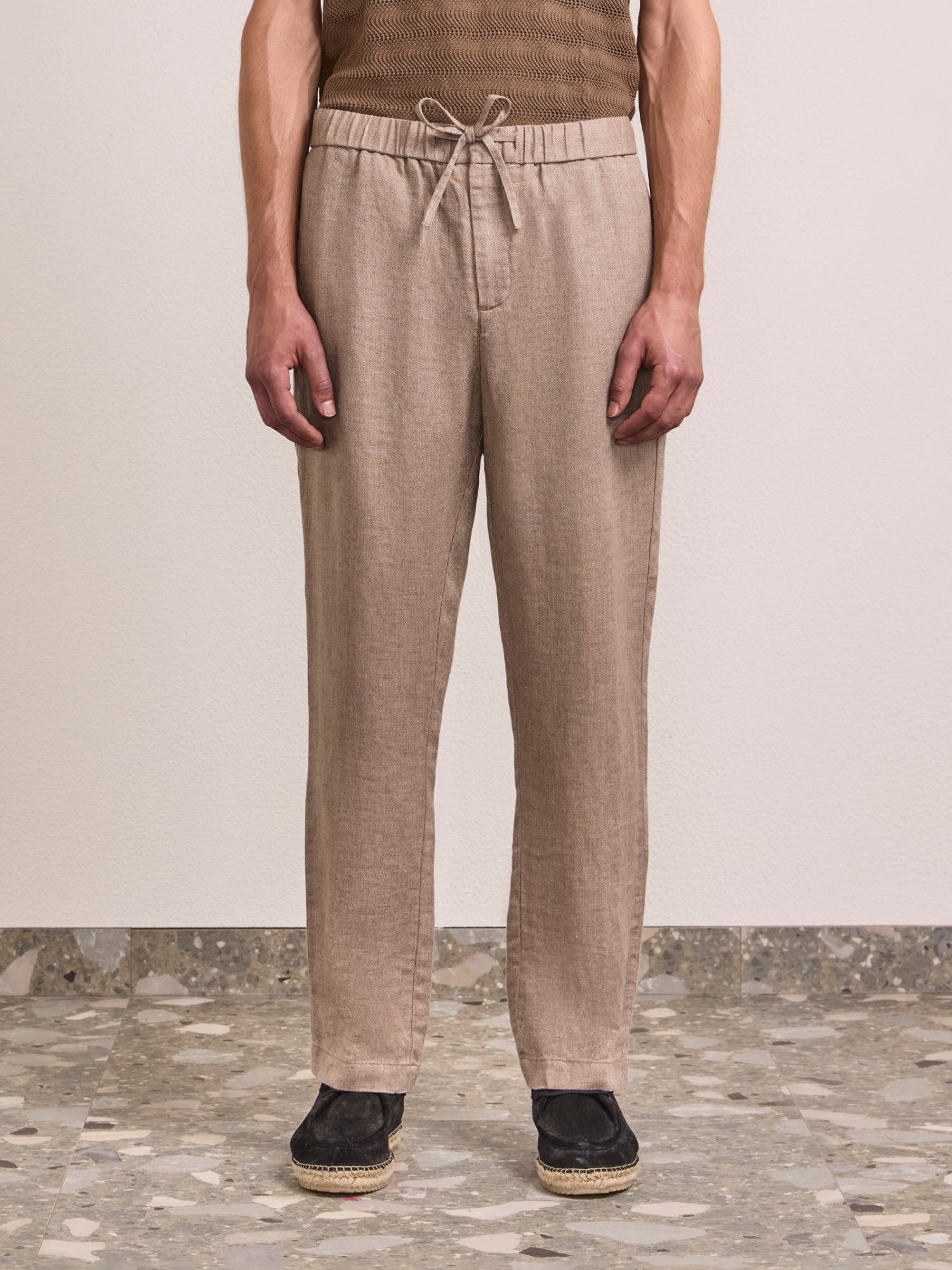 OSCAR LINEN TROUSERS