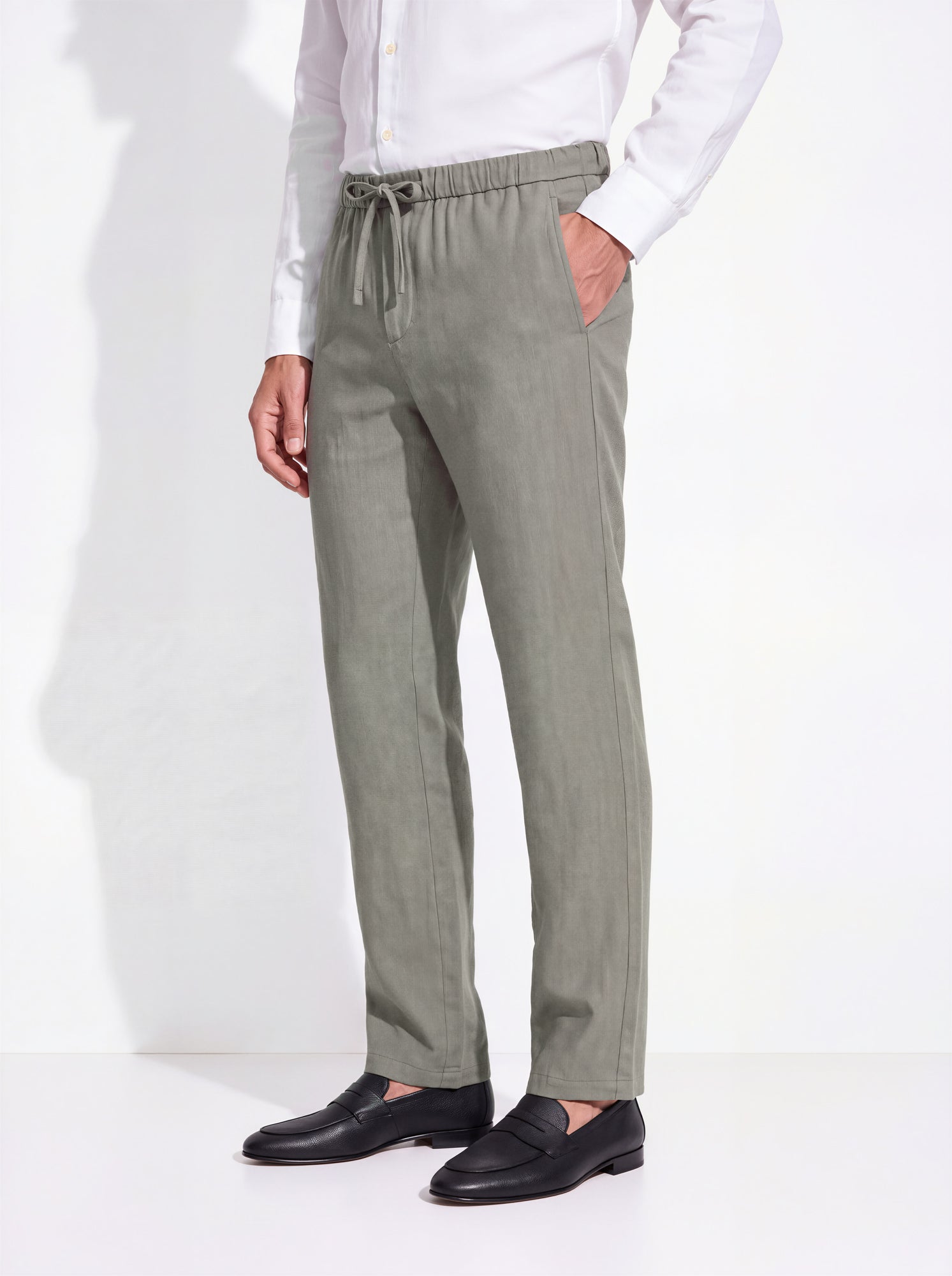OSCAR LINEN TROUSERS