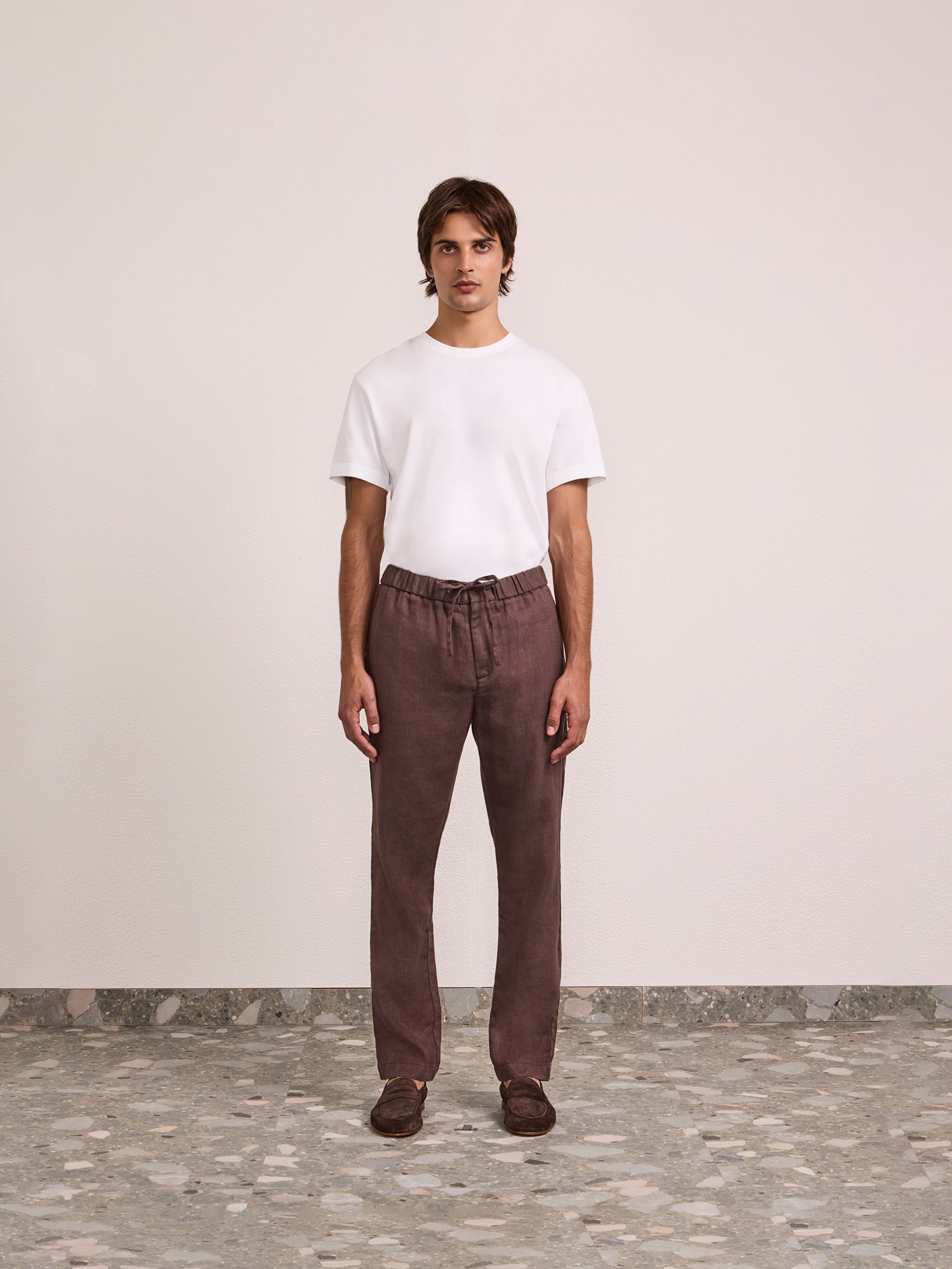 OSCAR LINEN TROUSERS