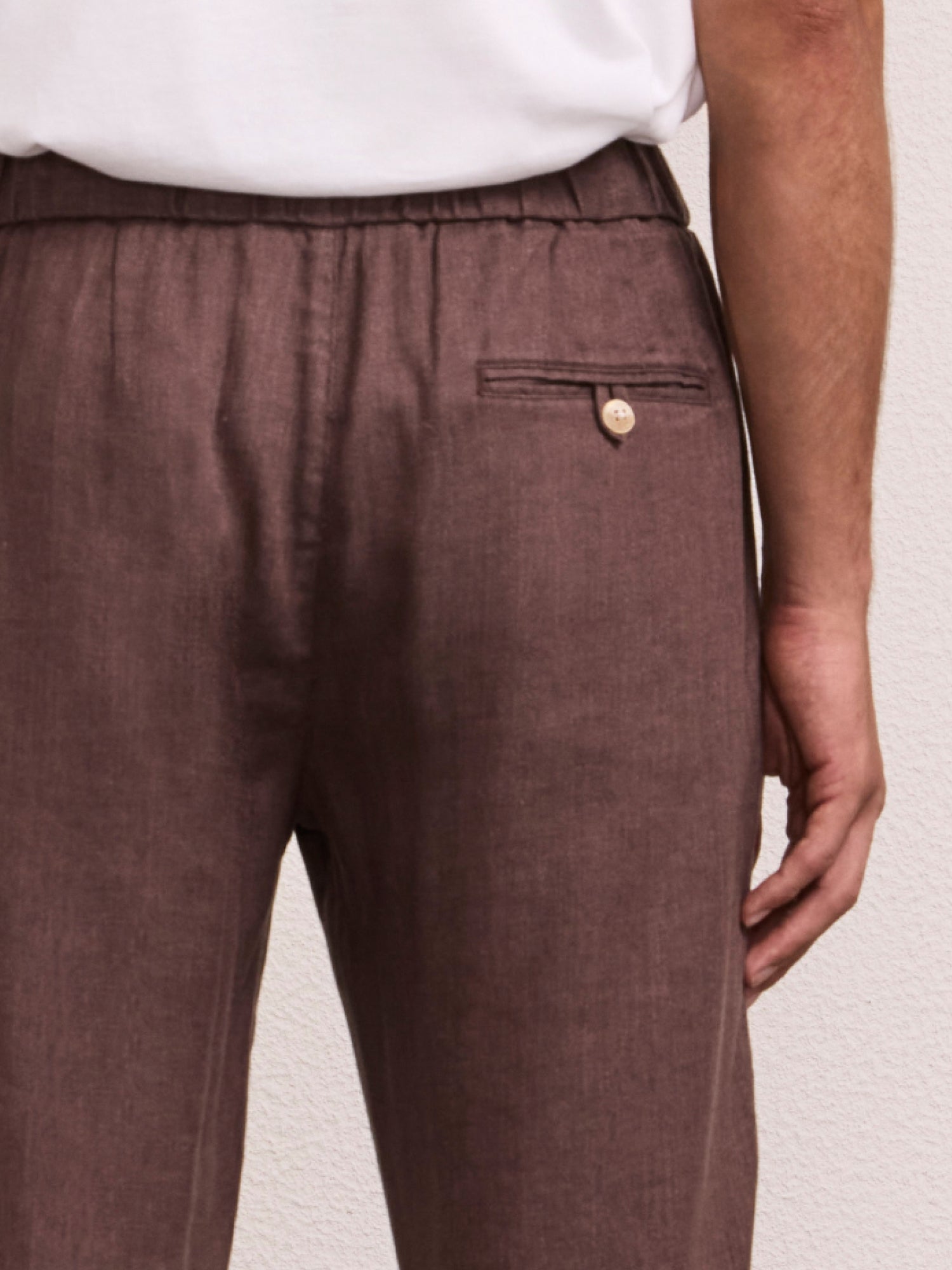 OSCAR LINEN TROUSERS