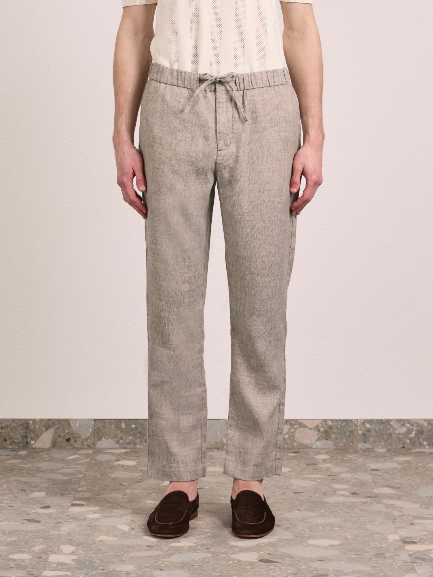 OSCAR LINEN TROUSERS