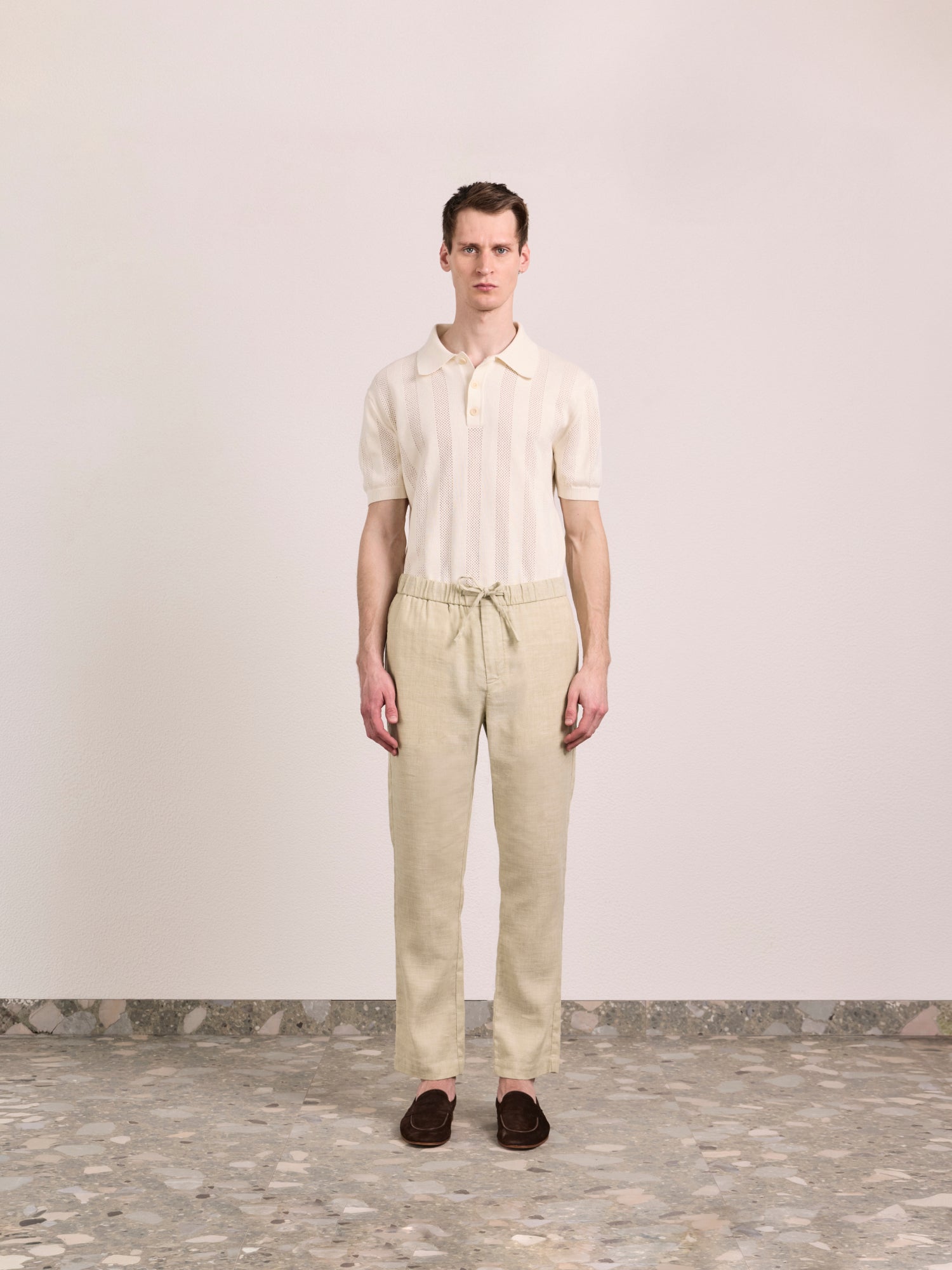 OSCAR LINEN TROUSERS
