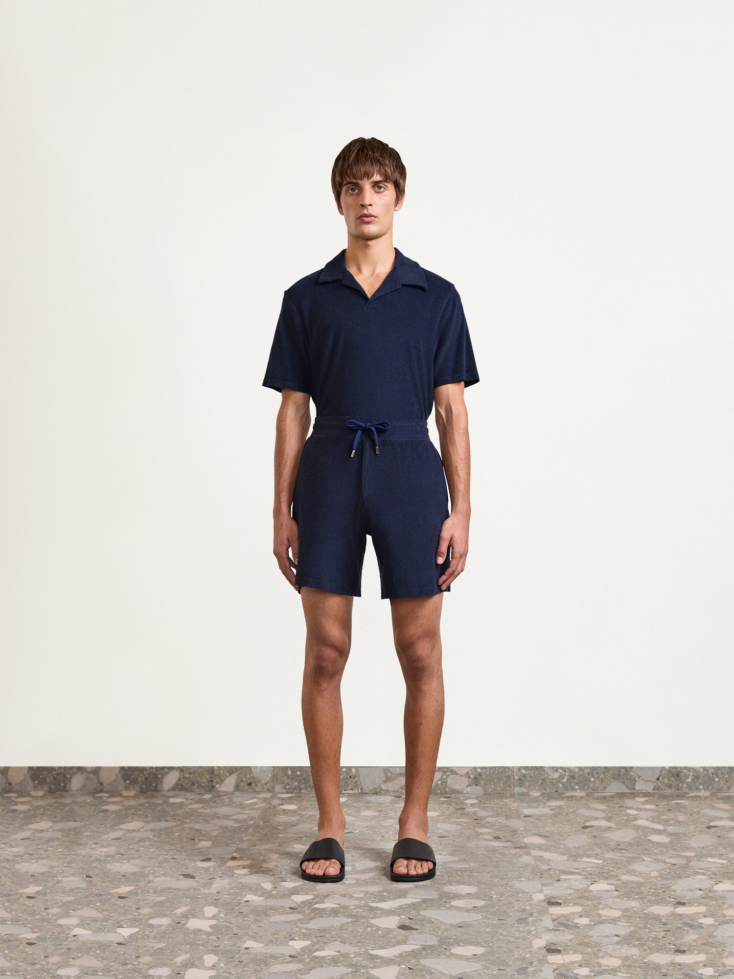 FAUSTINO TERRY COTTON POLO