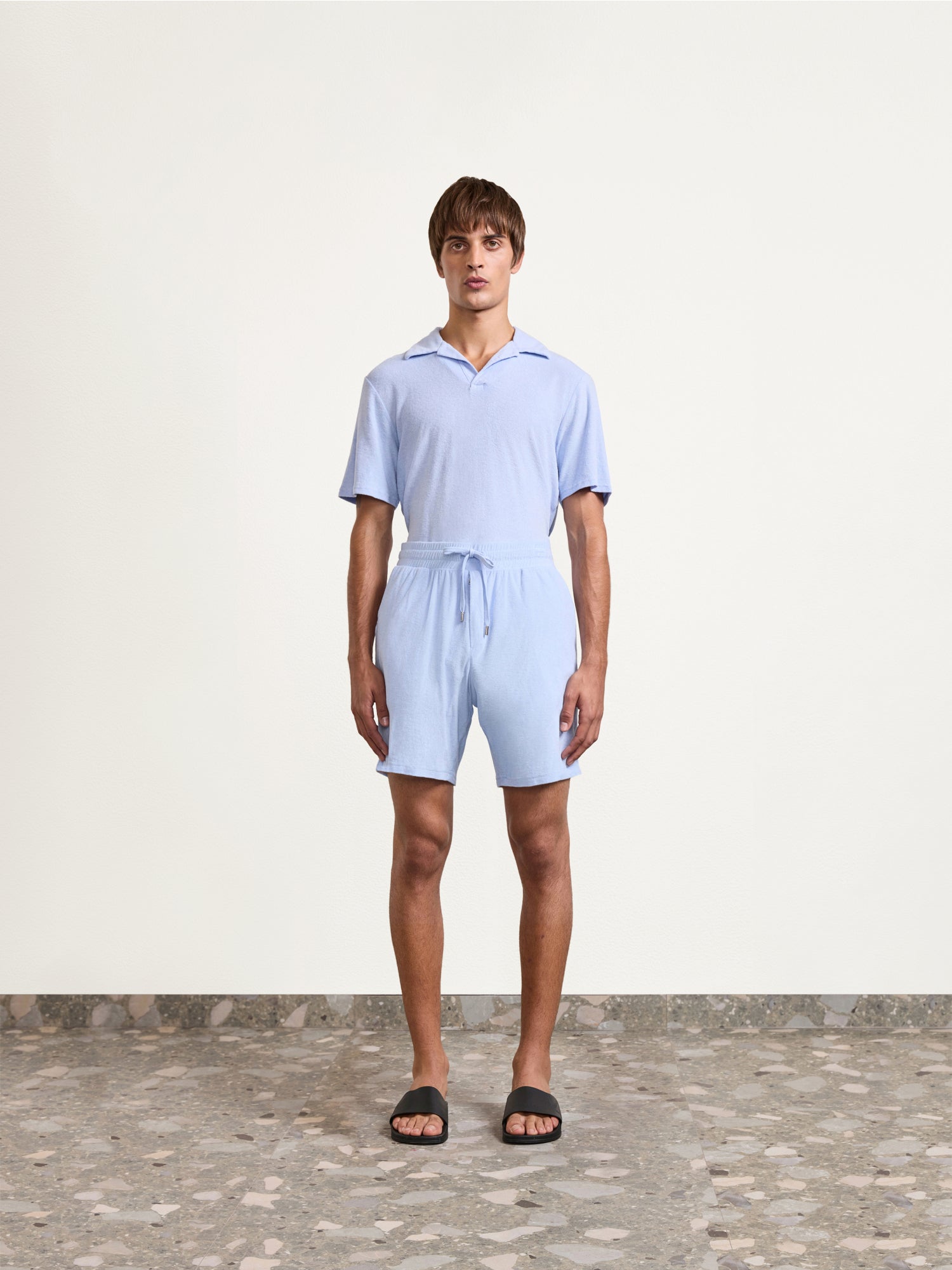 FAUSTINO TERRY COTTON POLO