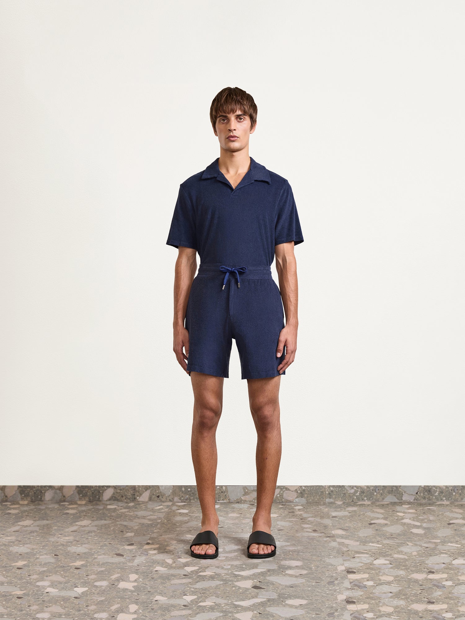 AUGUSTO TERRY COTTON SHORTS