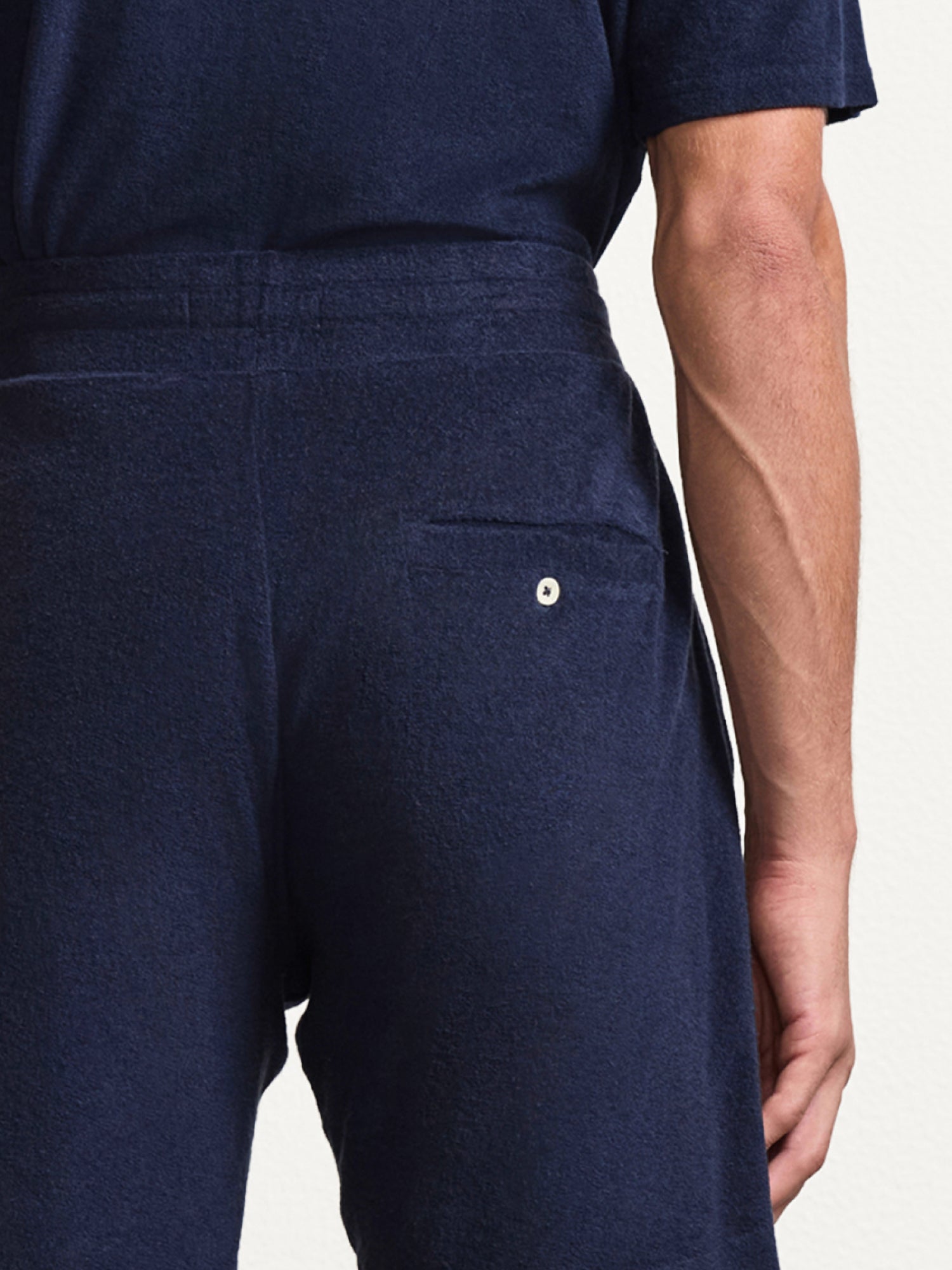 AUGUSTO TERRY COTTON SHORTS