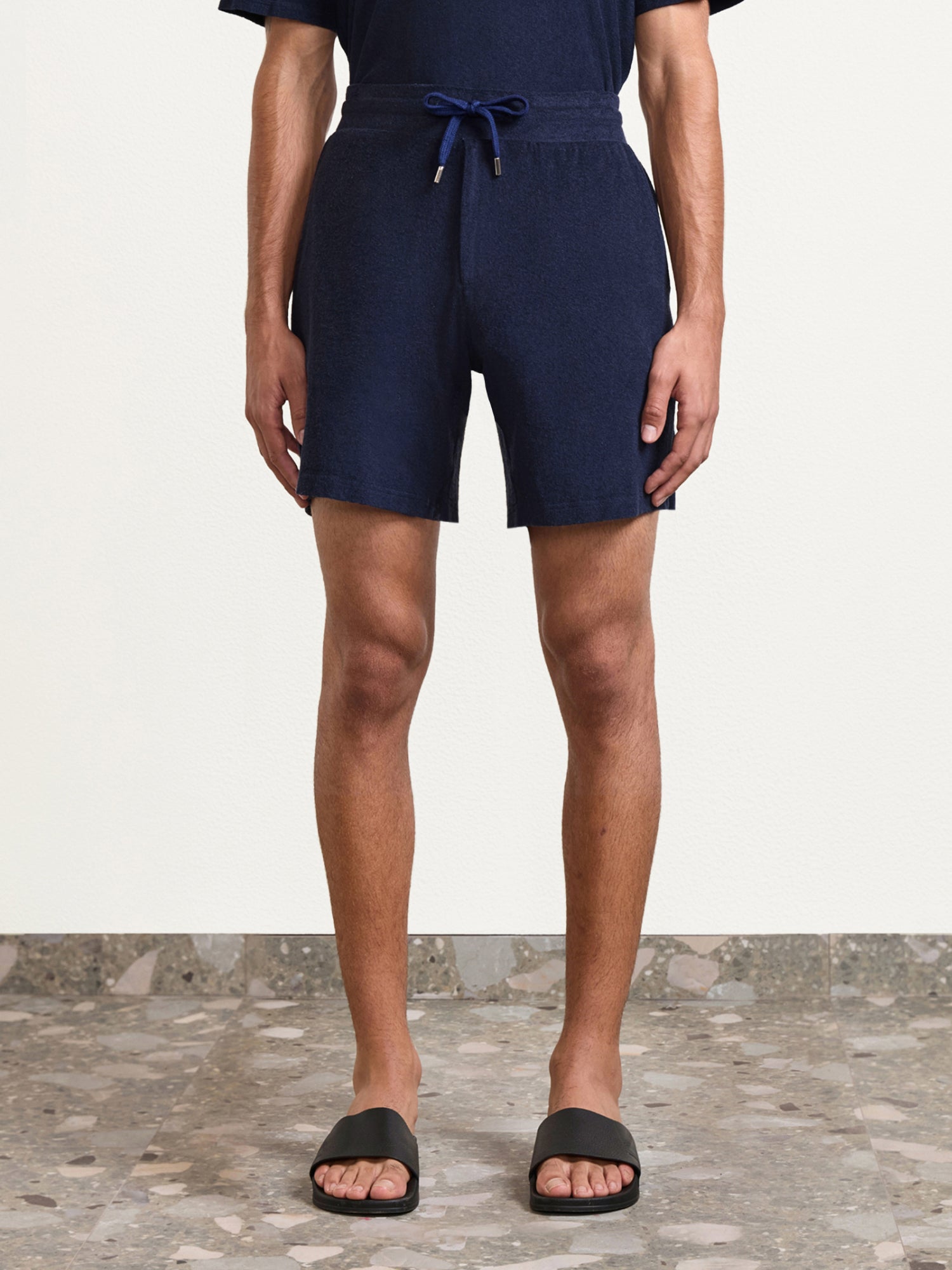 AUGUSTO TERRY COTTON SHORTS