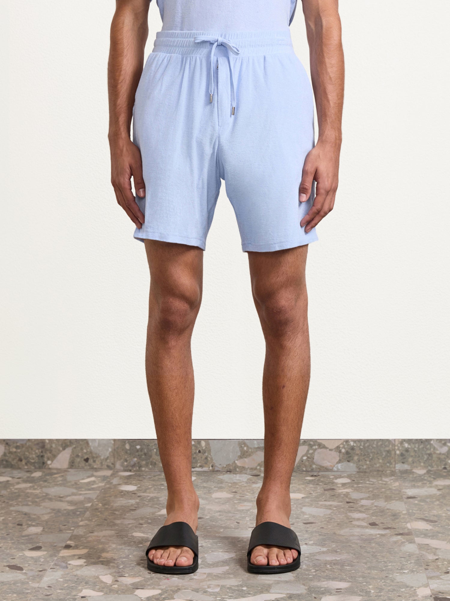AUGUSTO TERRY COTTON SHORTS