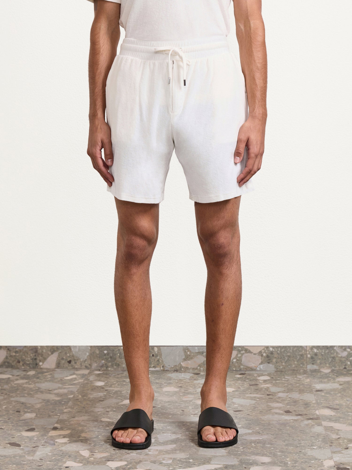 AUGUSTO TERRY COTTON SHORTS