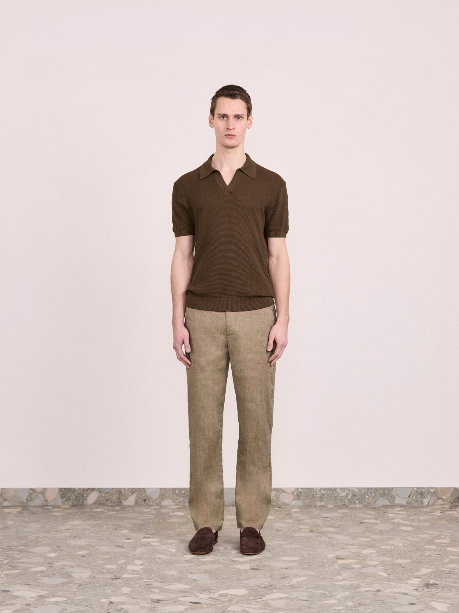 RINO COTTON-SILK POLO
