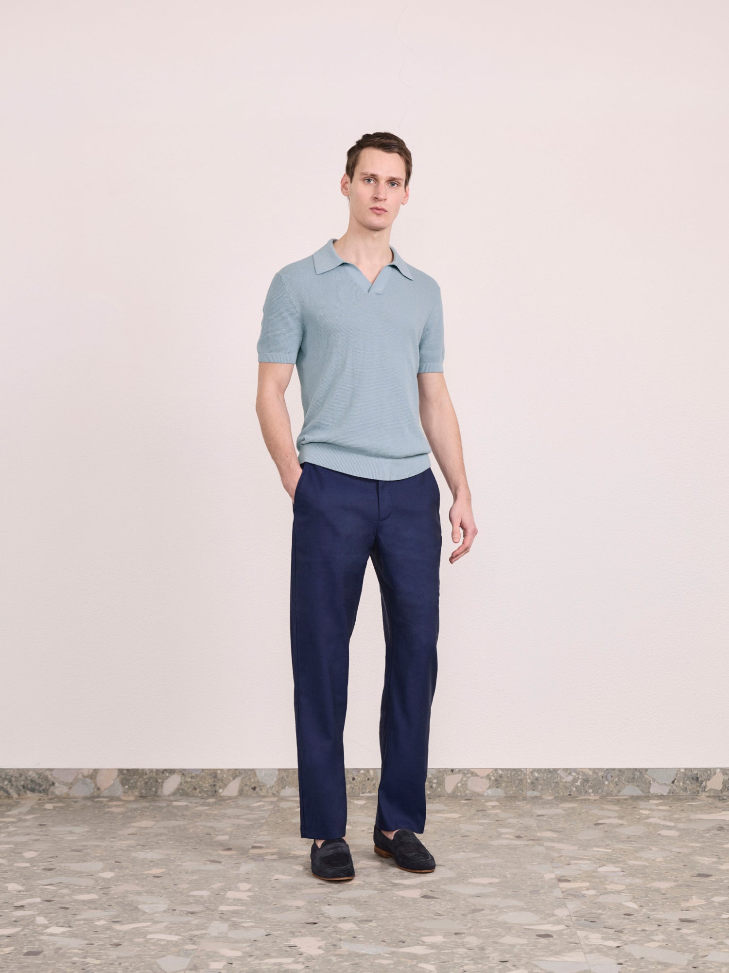 RINO COTTON-SILK POLO