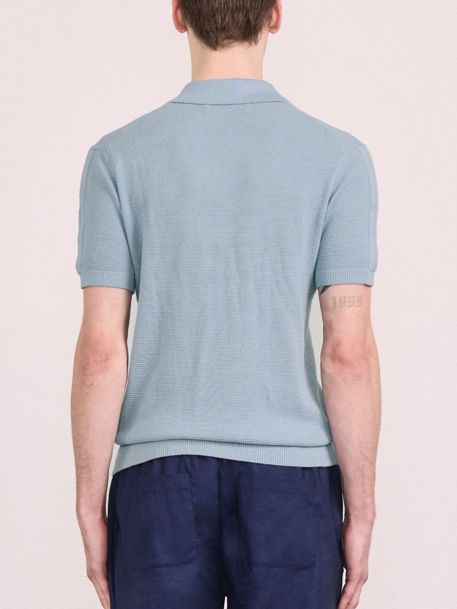RINO COTTON-SILK POLO