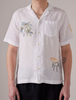 EMBROIDERED ANGELO LINEN SHIRT