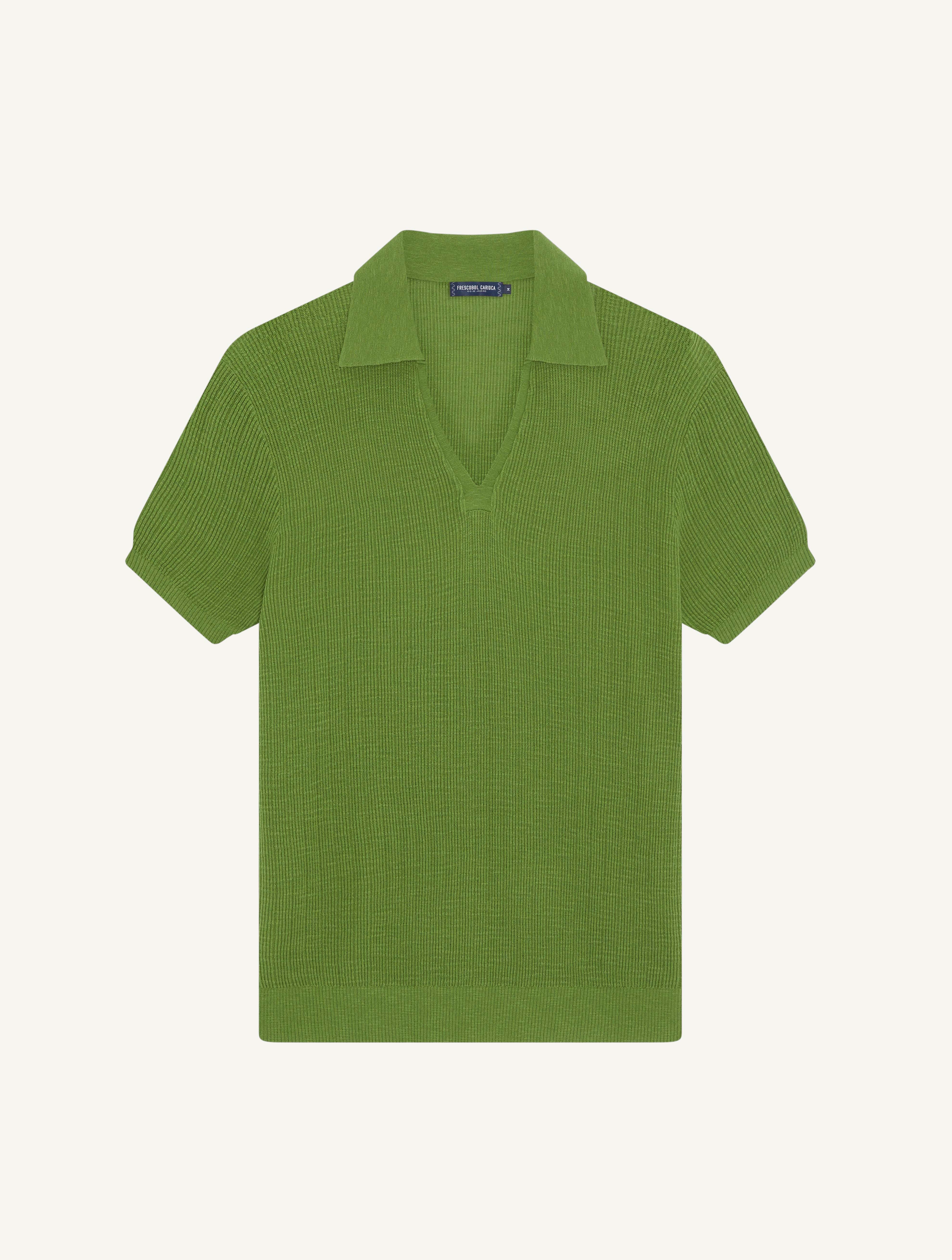 JOAQUIM COTTON-BLEND POLO