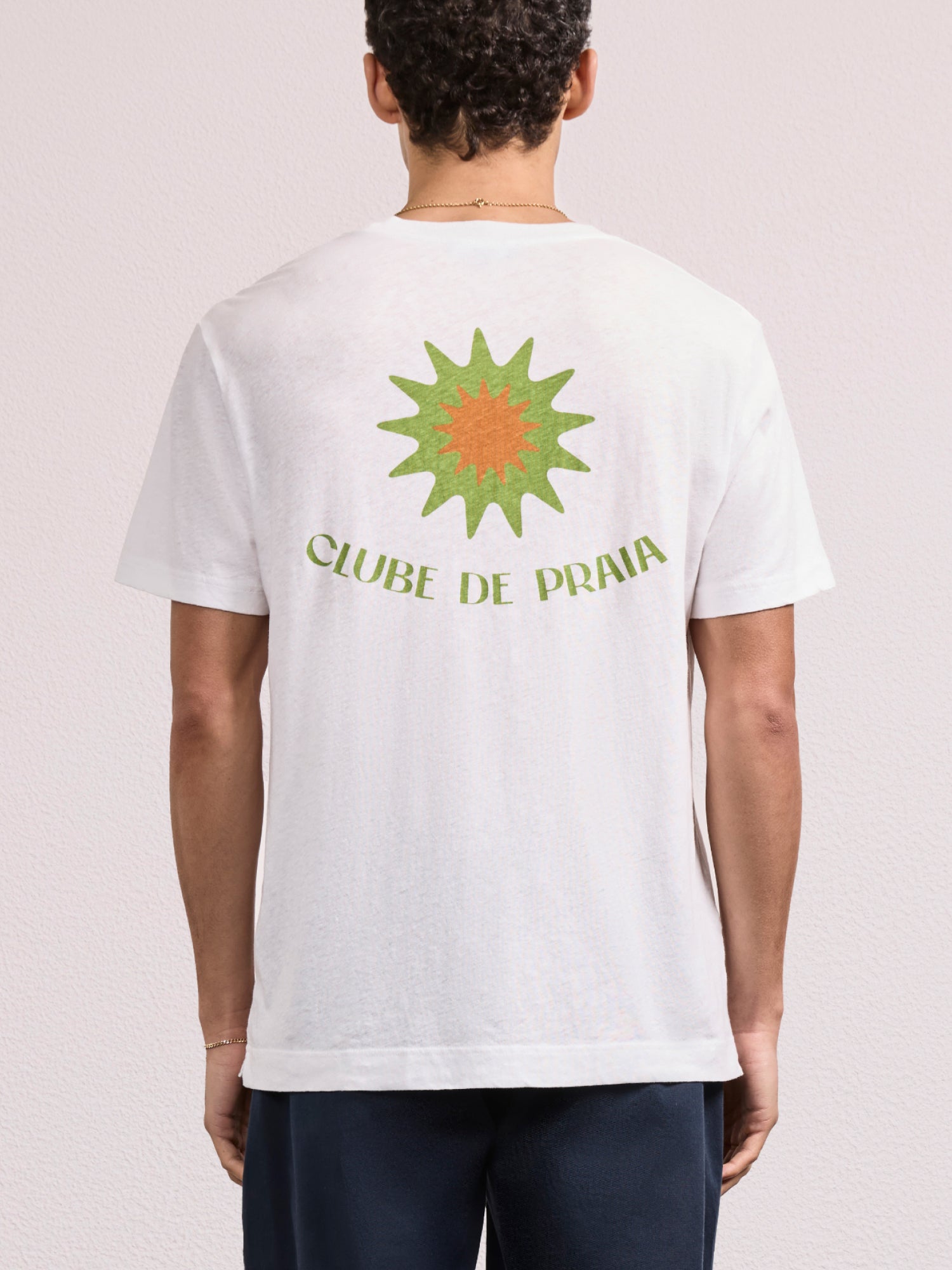 DINIS PRINTED COTTON T-SHIRT