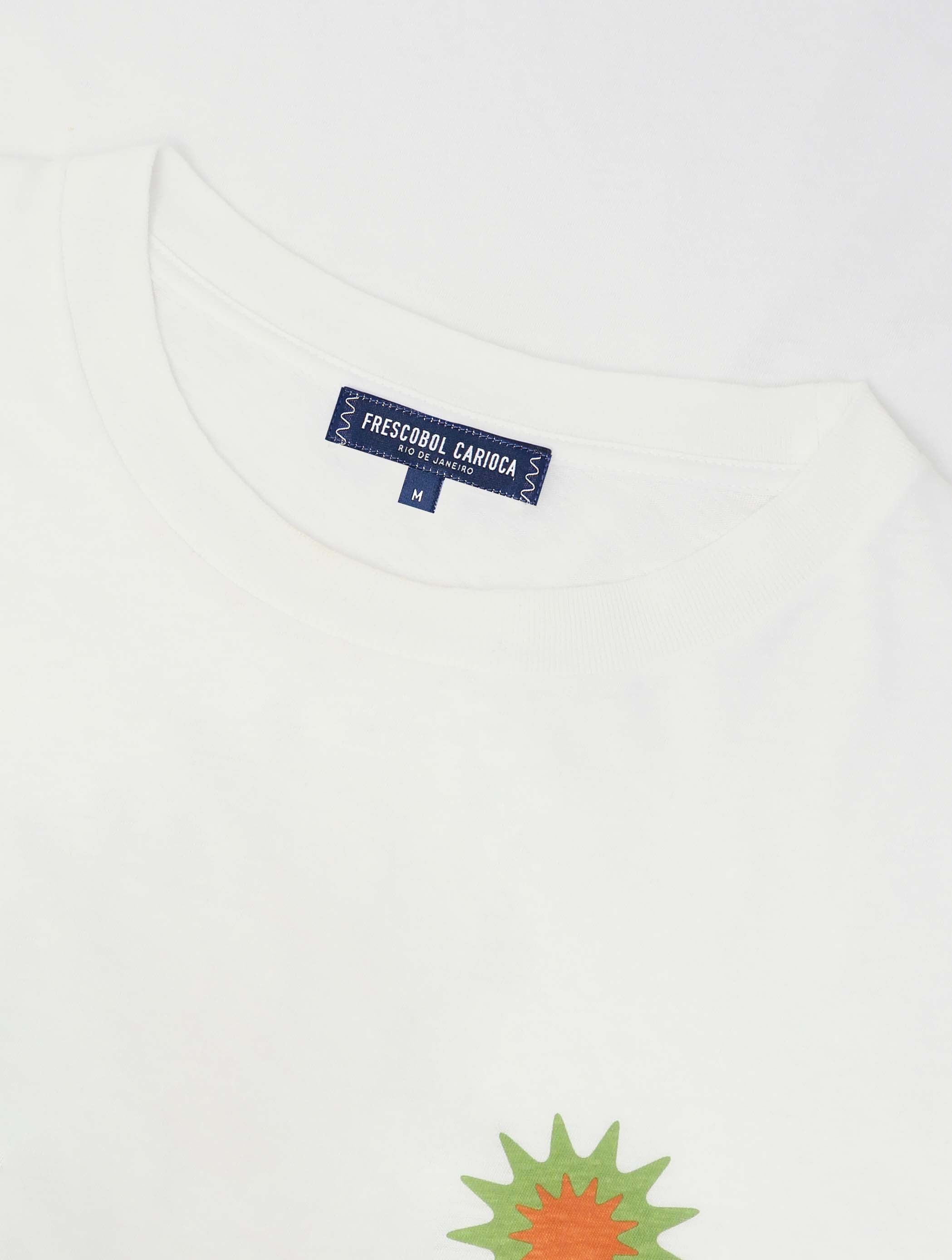 DINIS PRINTED COTTON T-SHIRT