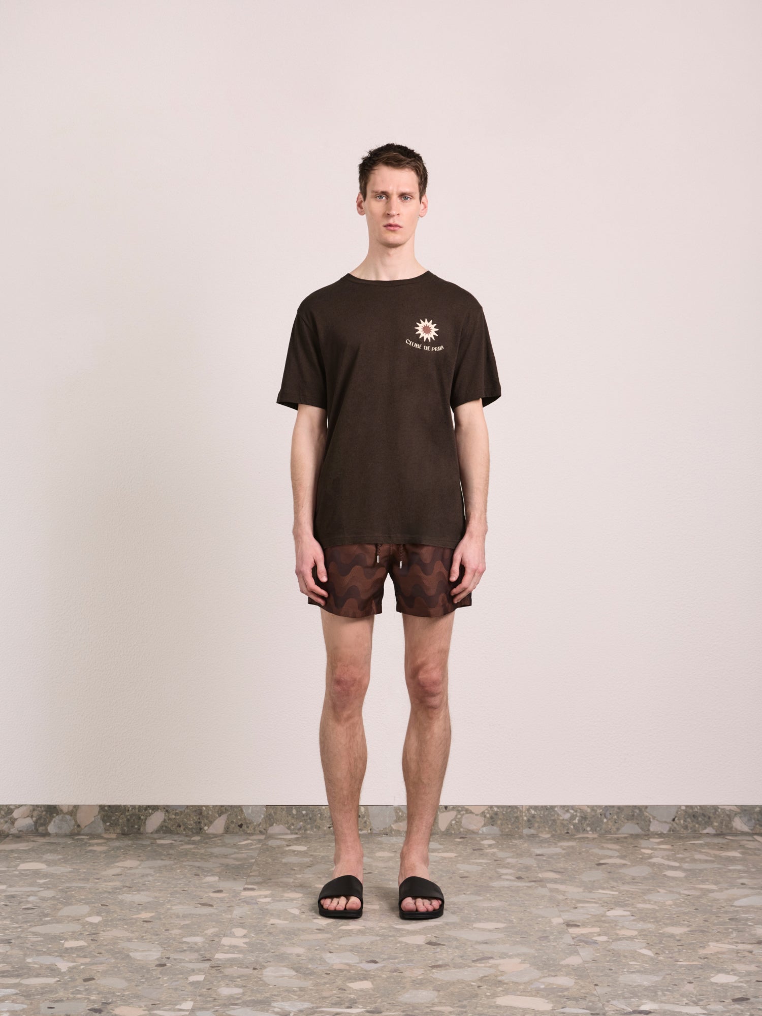 DINIS PRINTED COTTON T-SHIRT