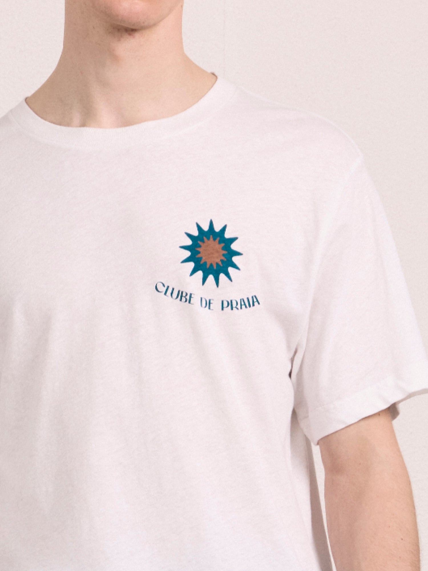 DINIS PRINTED COTTON T-SHIRT