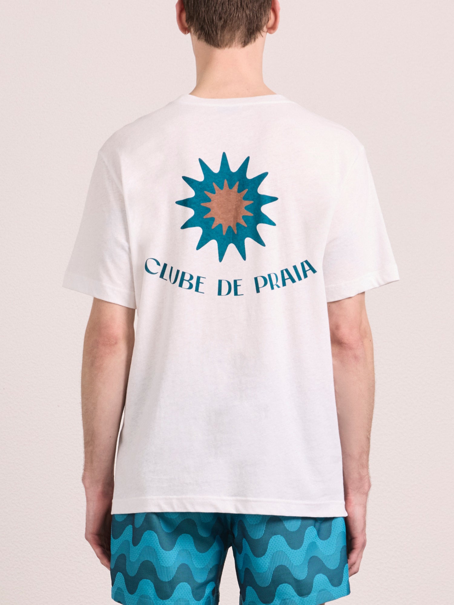 DINIS PRINTED COTTON T-SHIRT