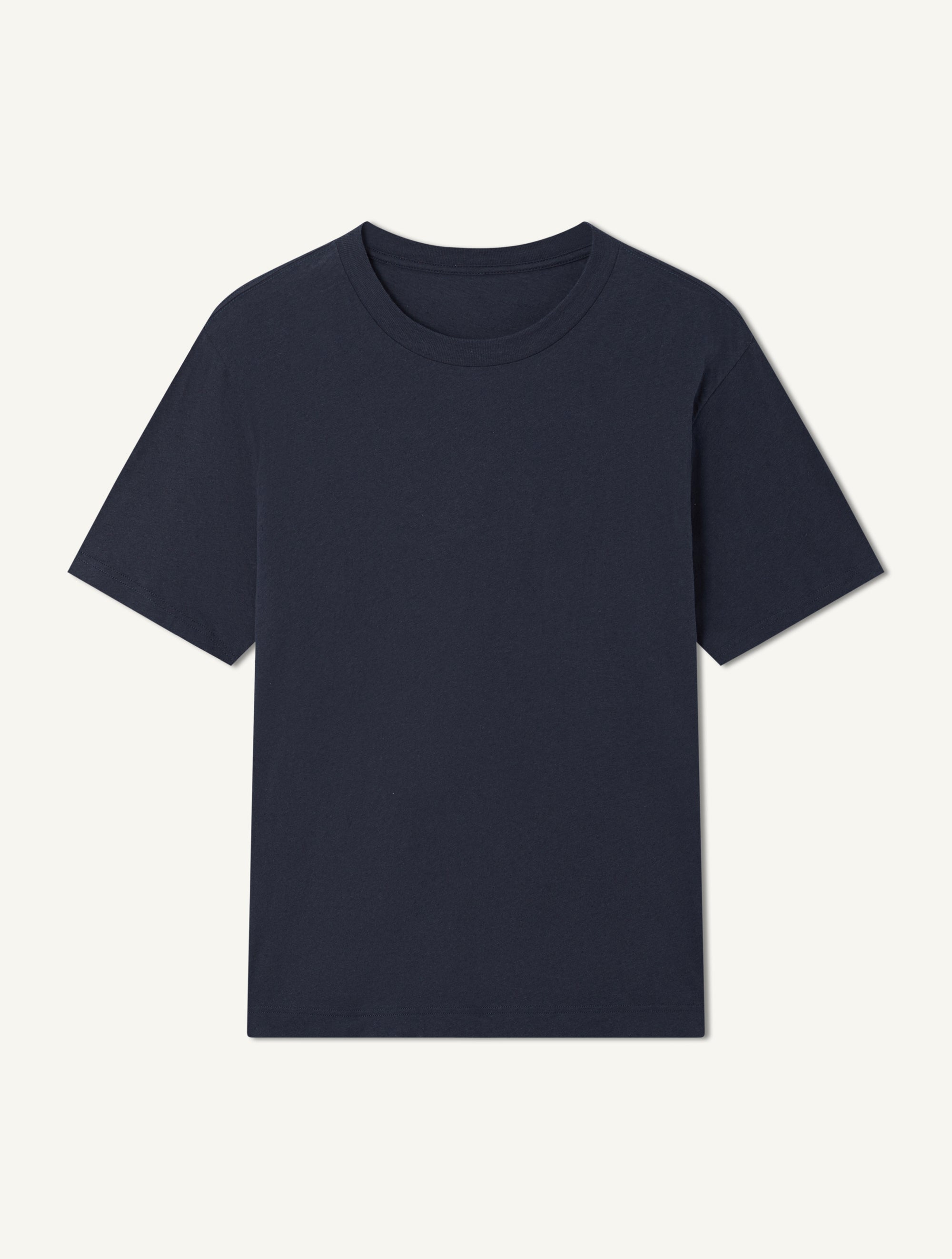 DINIS COTTON-LINEN T-SHIRT