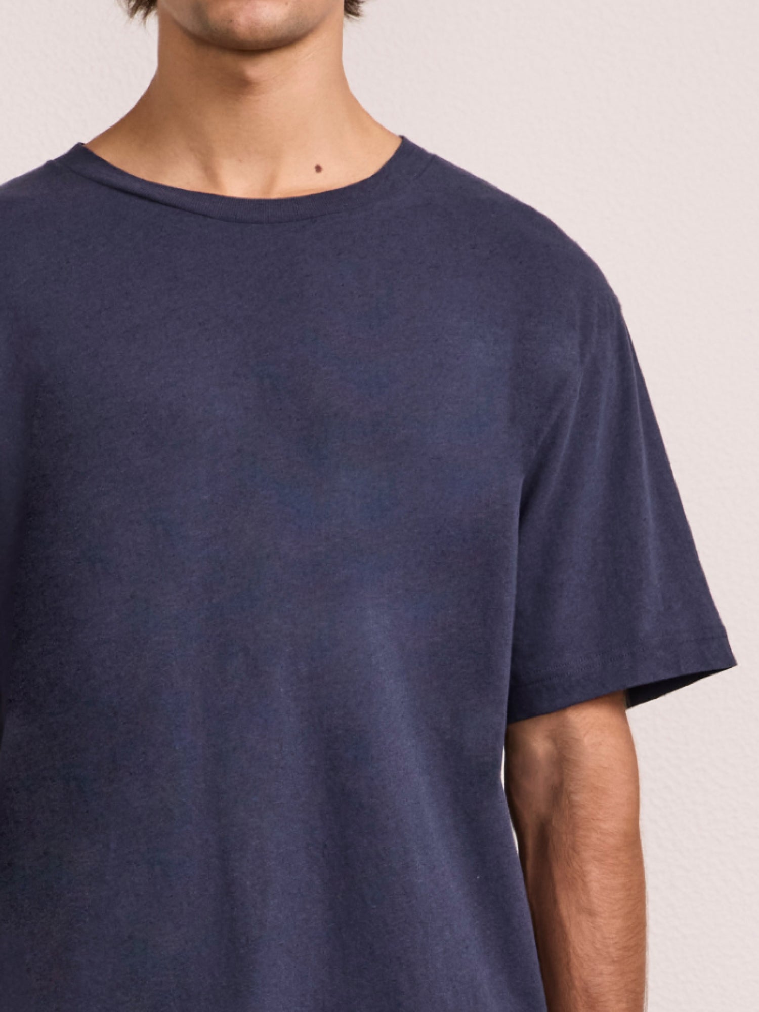 DINIS COTTON-LINEN T-SHIRT
