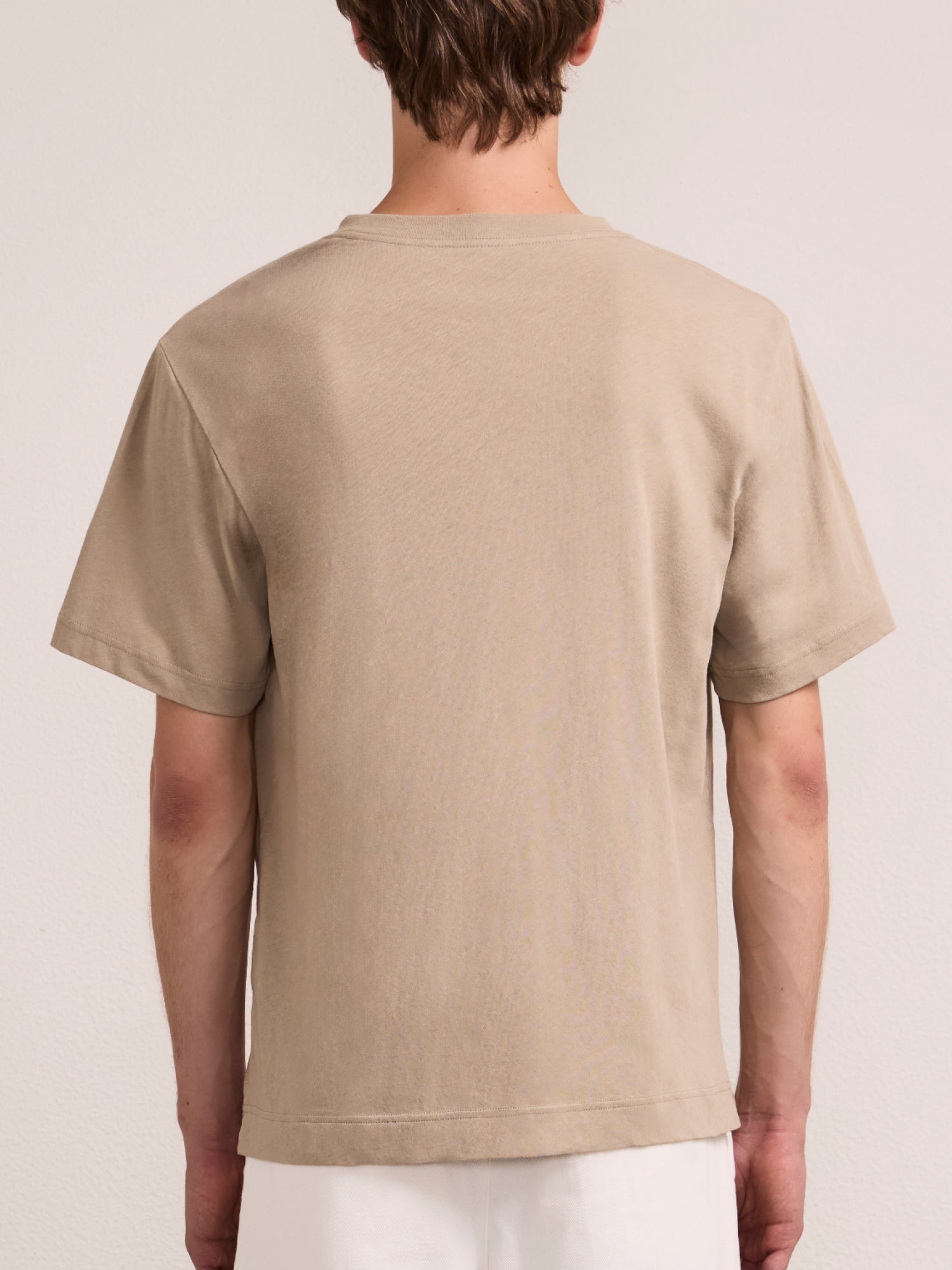 DINIS COTTON-LINEN T-SHIRT
