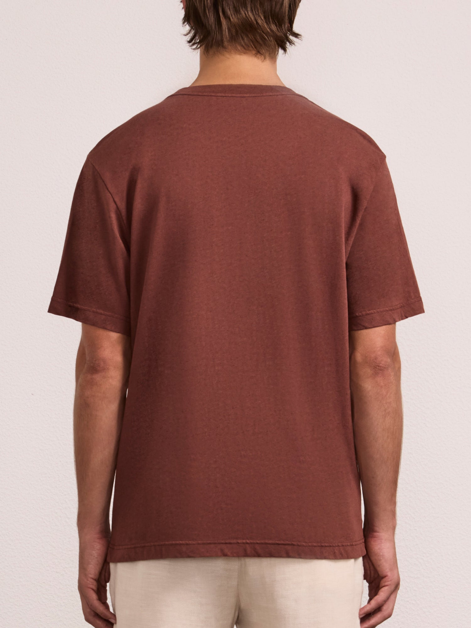 DINIS COTTON-LINEN T-SHIRT