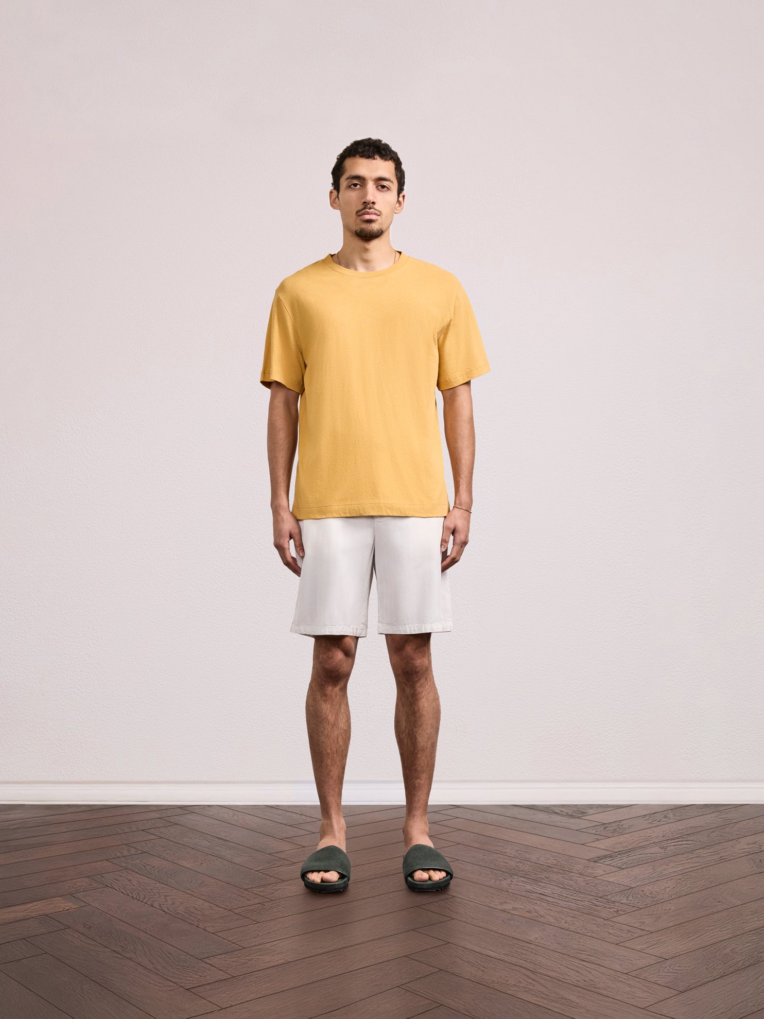 DINIS COTTON-LINEN T-SHIRT