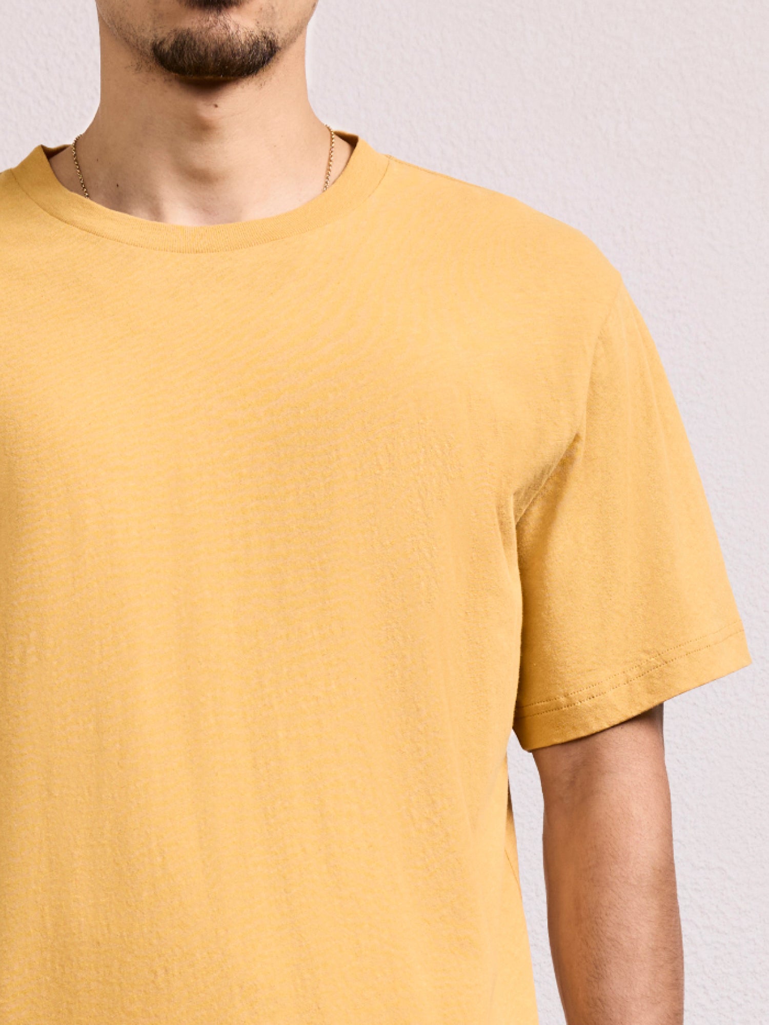 DINIS COTTON-LINEN T-SHIRT