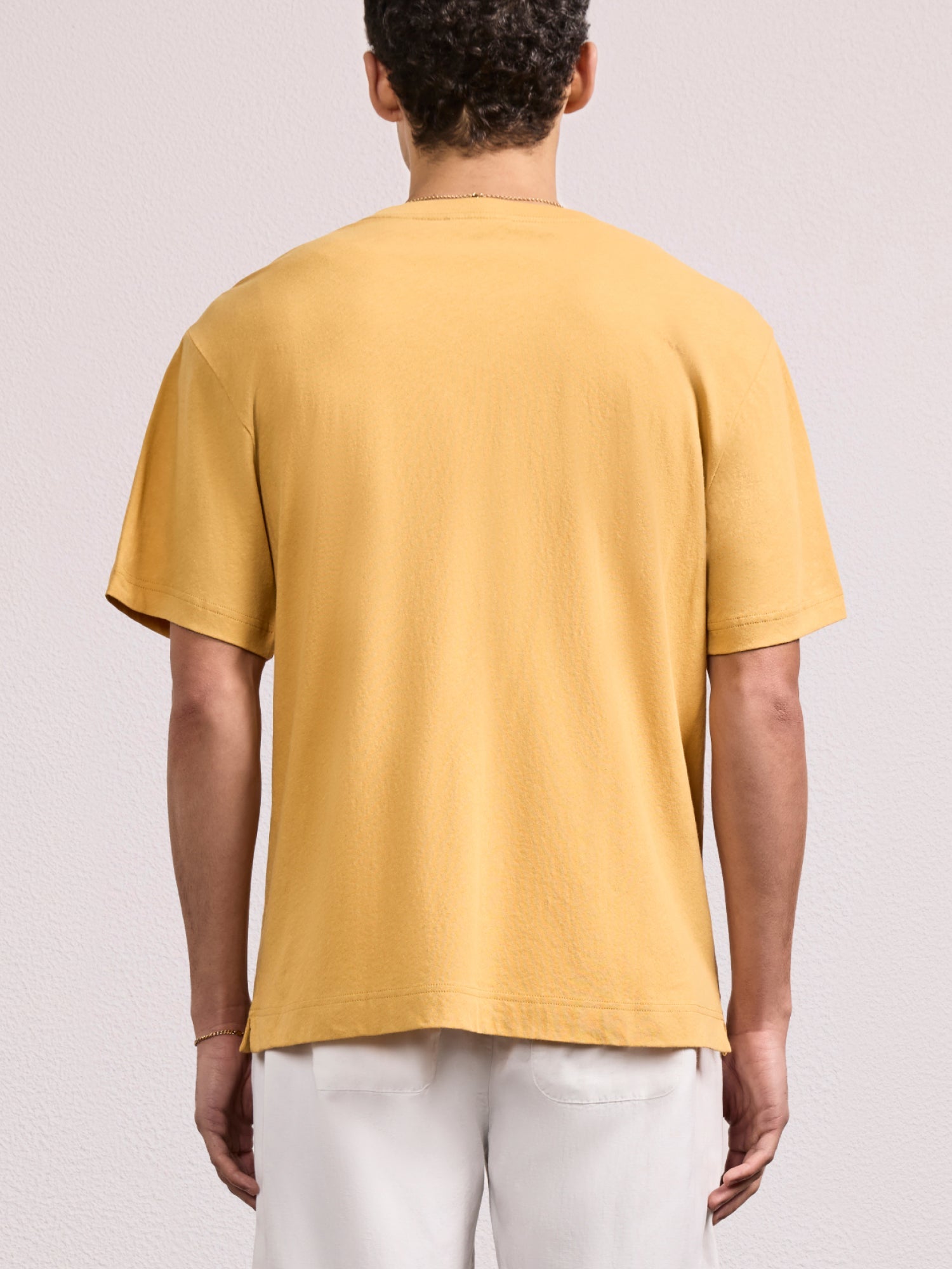 DINIS COTTON-LINEN T-SHIRT