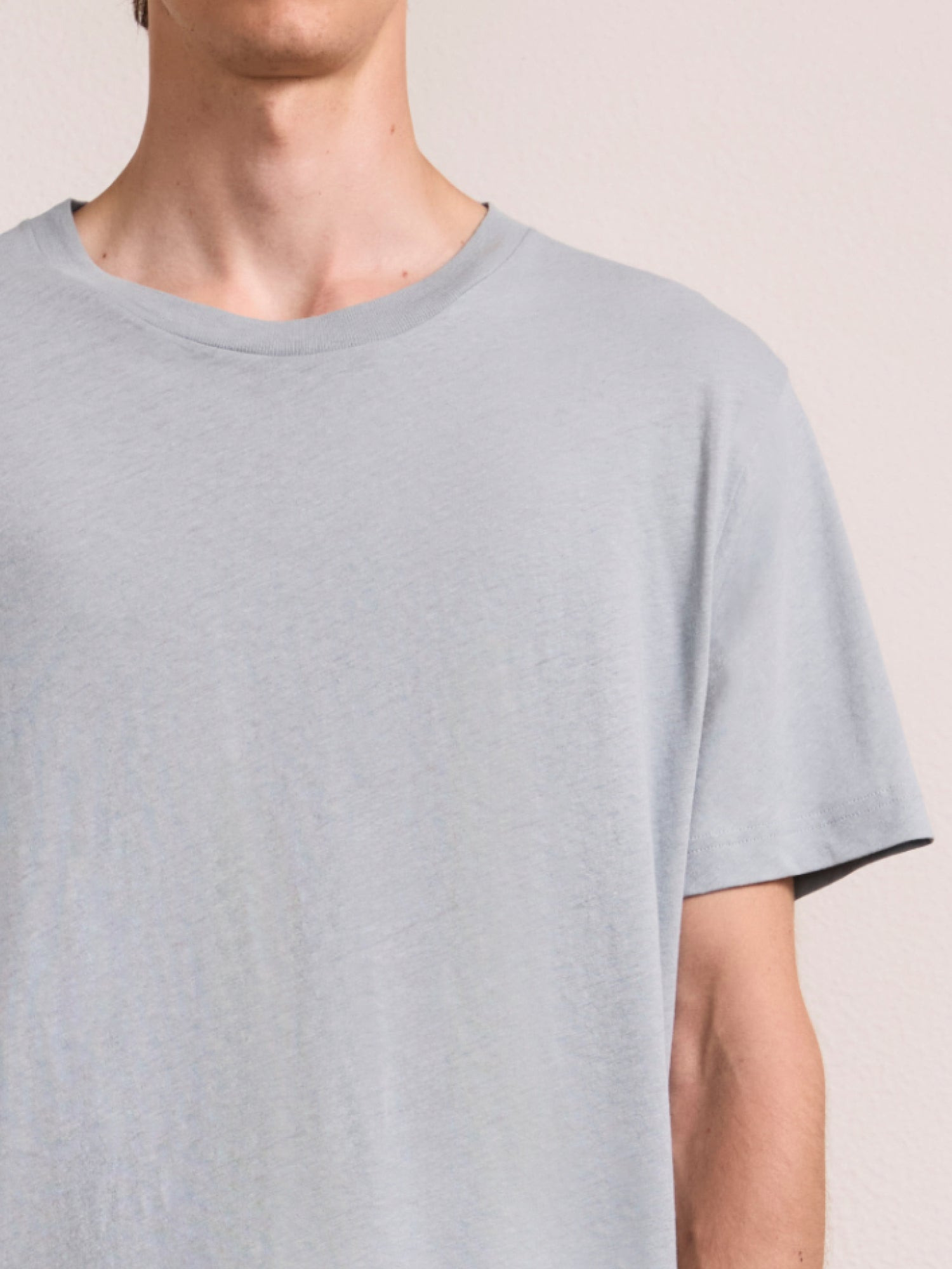 DINIS COTTON-LINEN T-SHIRT