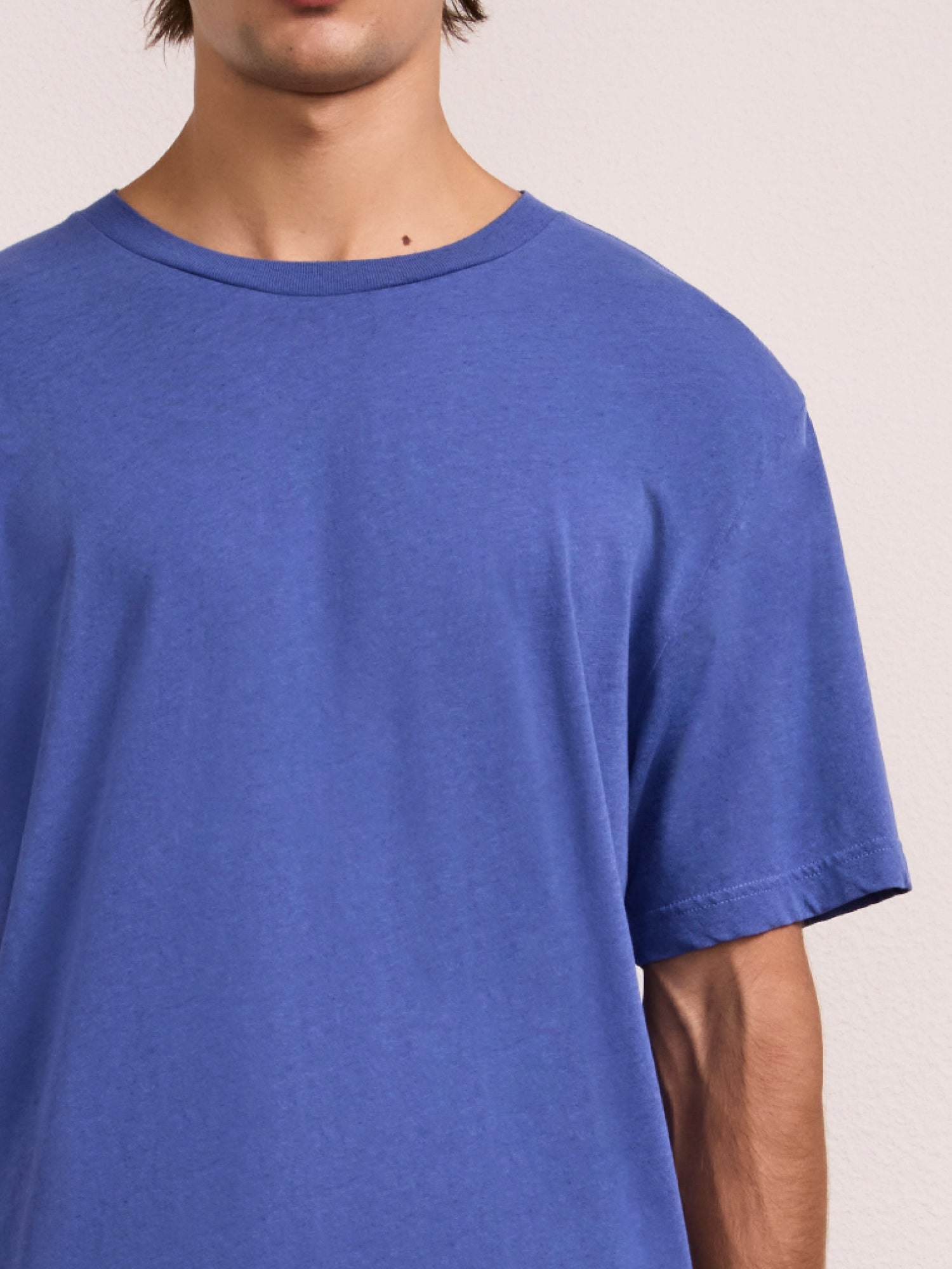 DINIS COTTON-LINEN T-SHIRT
