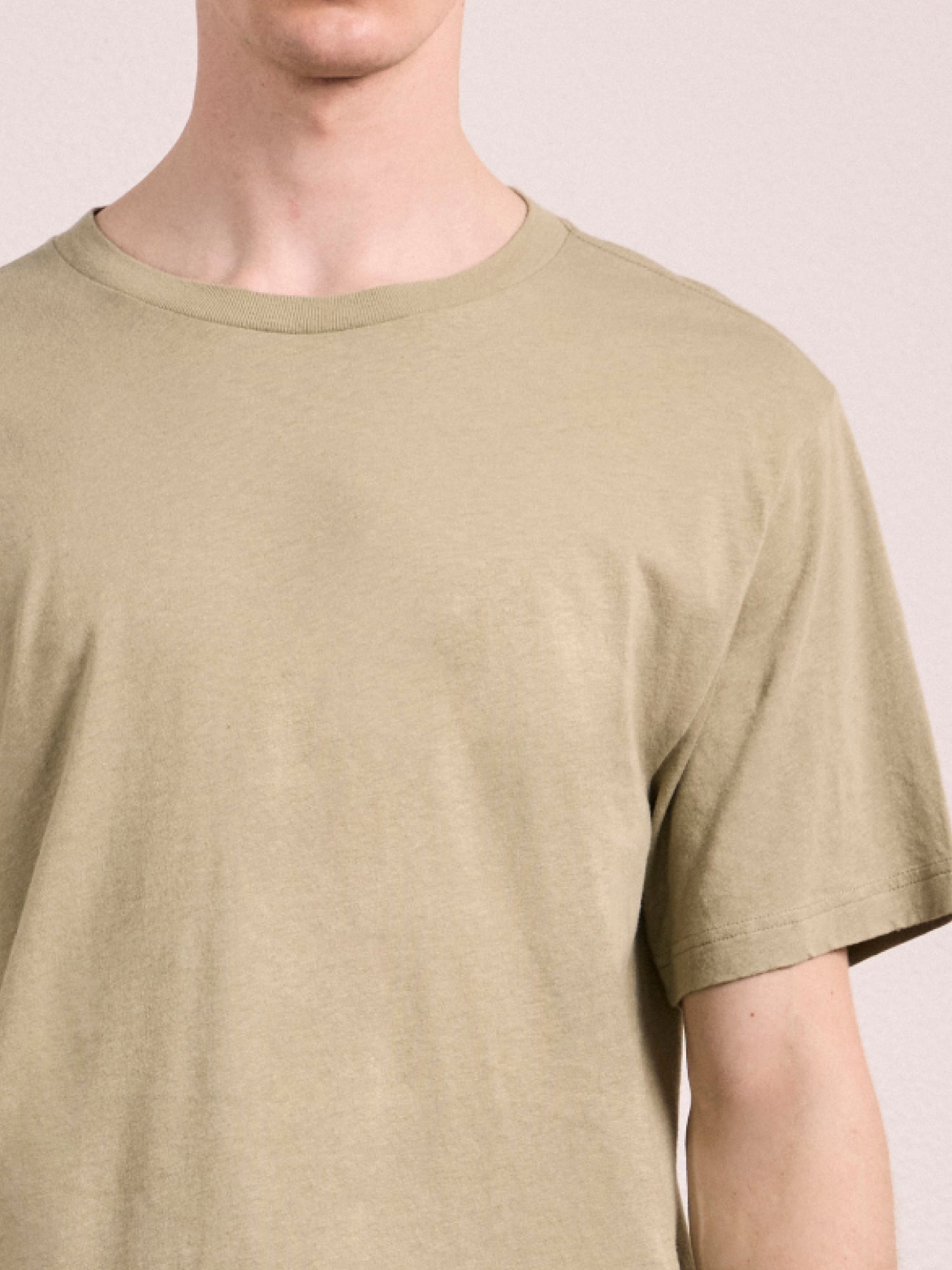 DINIS COTTON-LINEN T-SHIRT