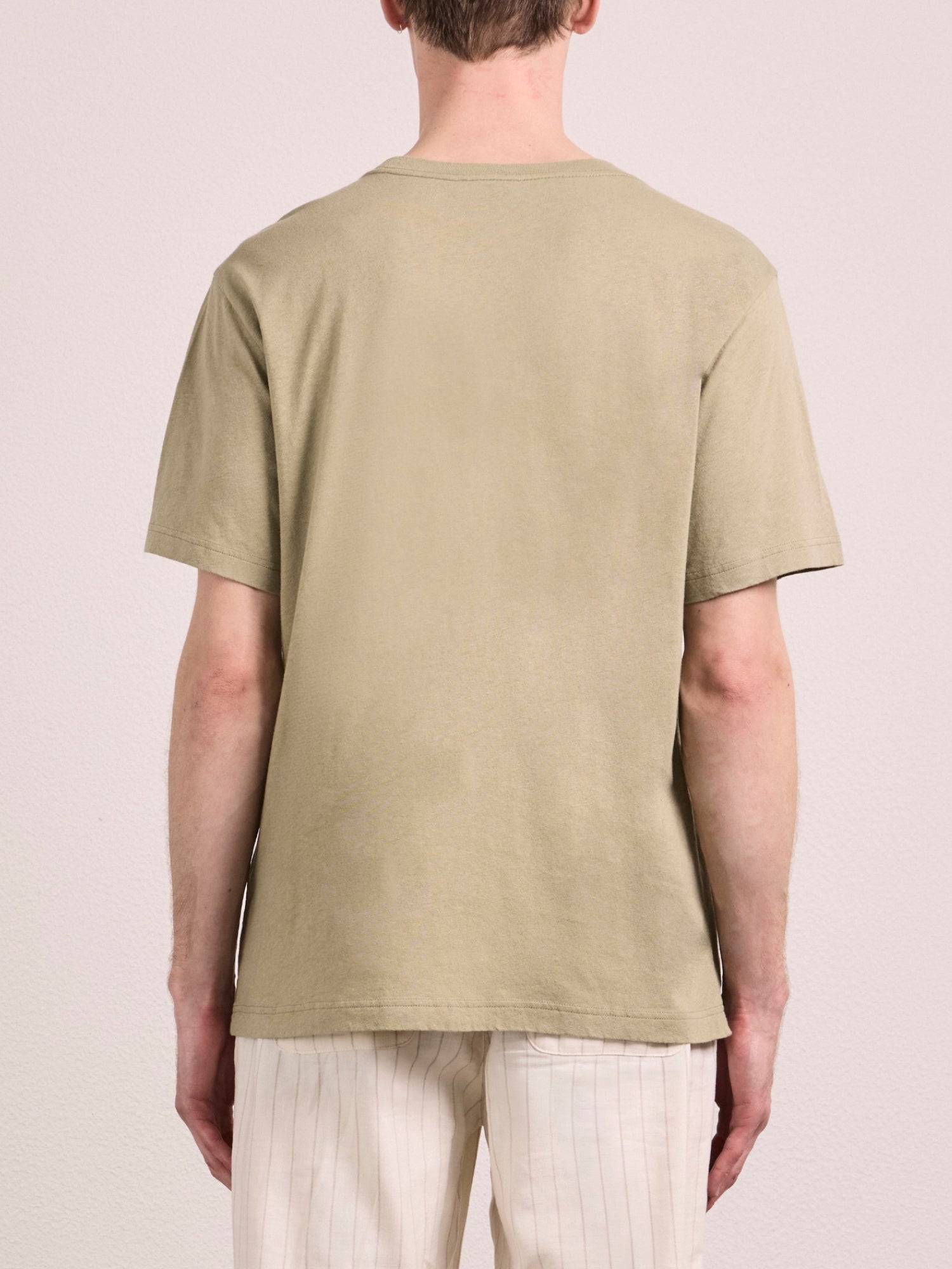 DINIS COTTON-LINEN T-SHIRT