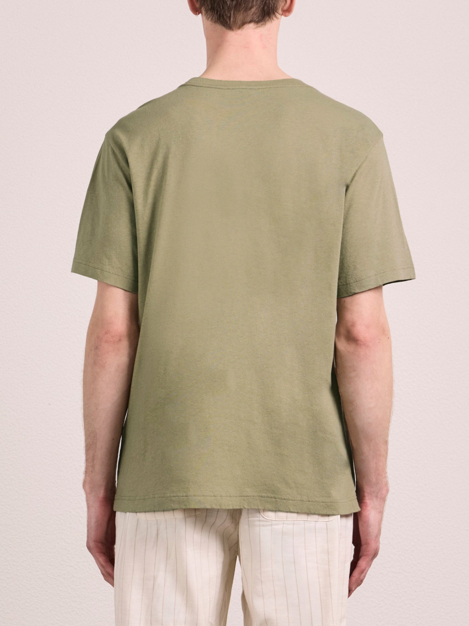 DINIS COTTON-LINEN T-SHIRT