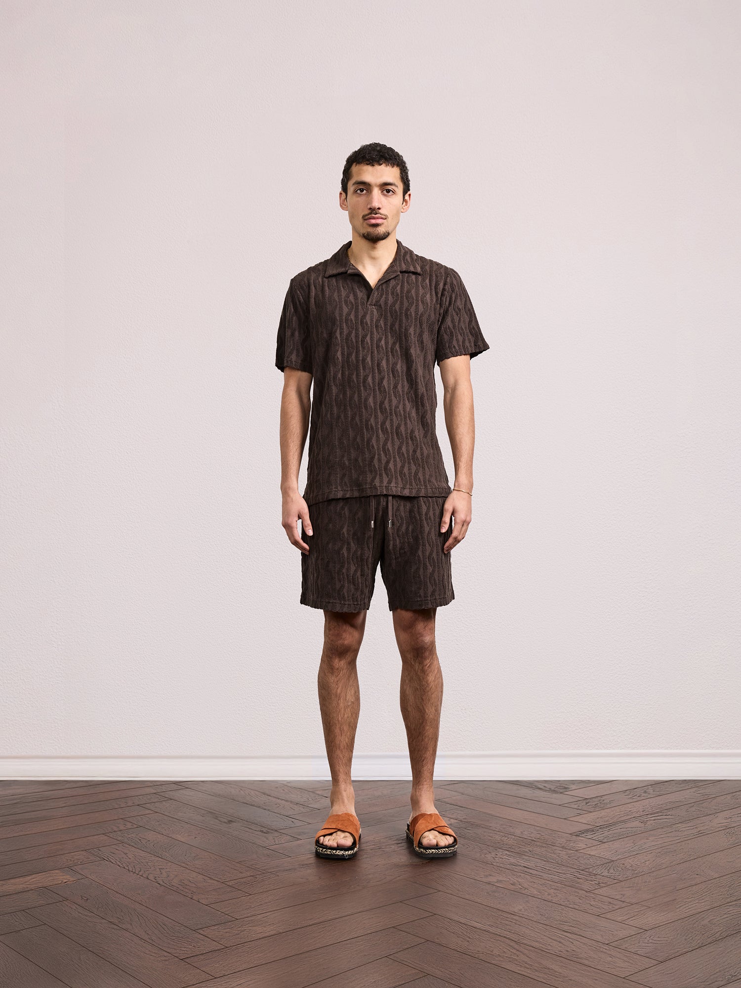 AUGUSTO TERRY COTTON SHORTS