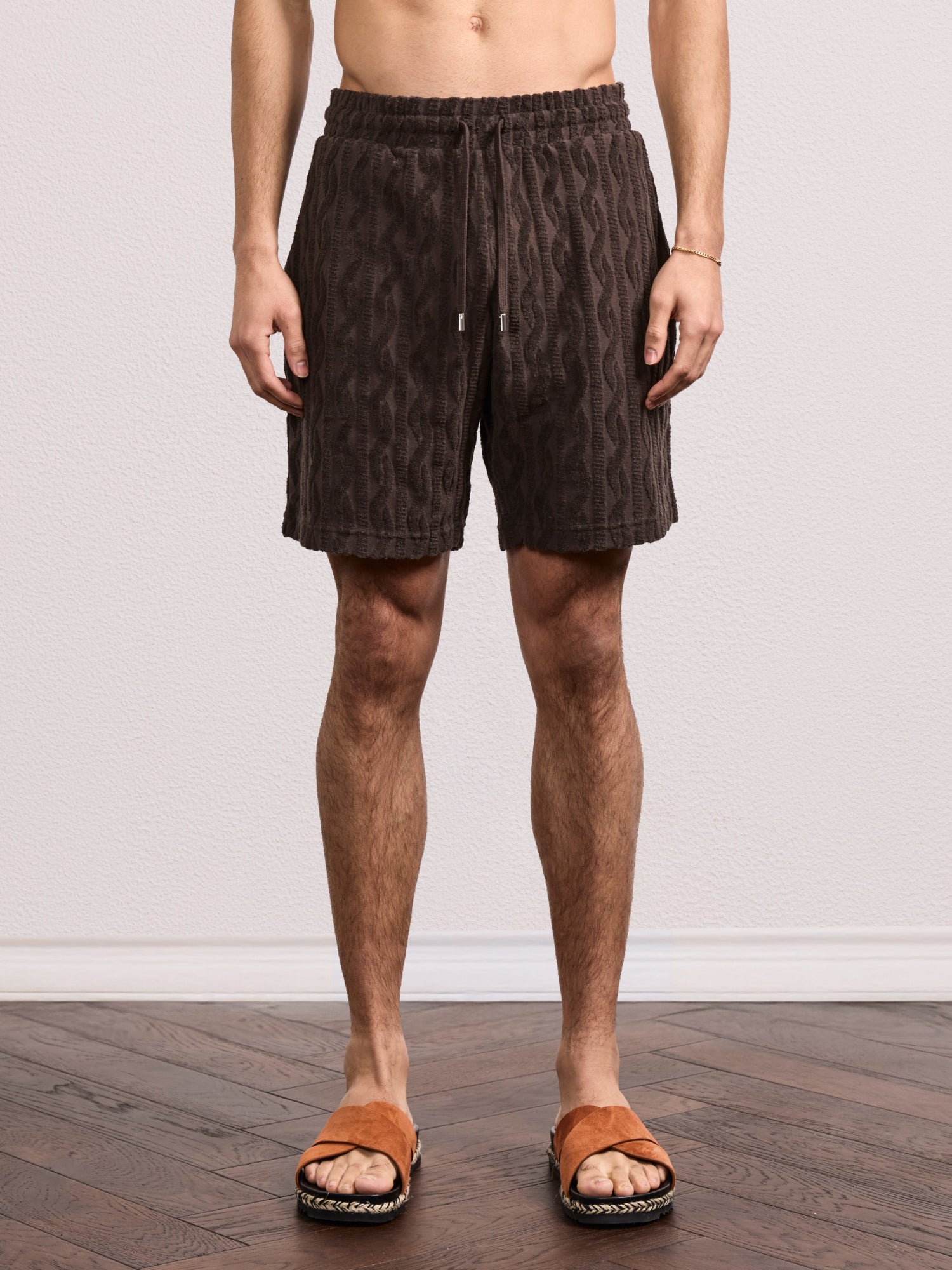 AUGUSTO TERRY COTTON SHORTS