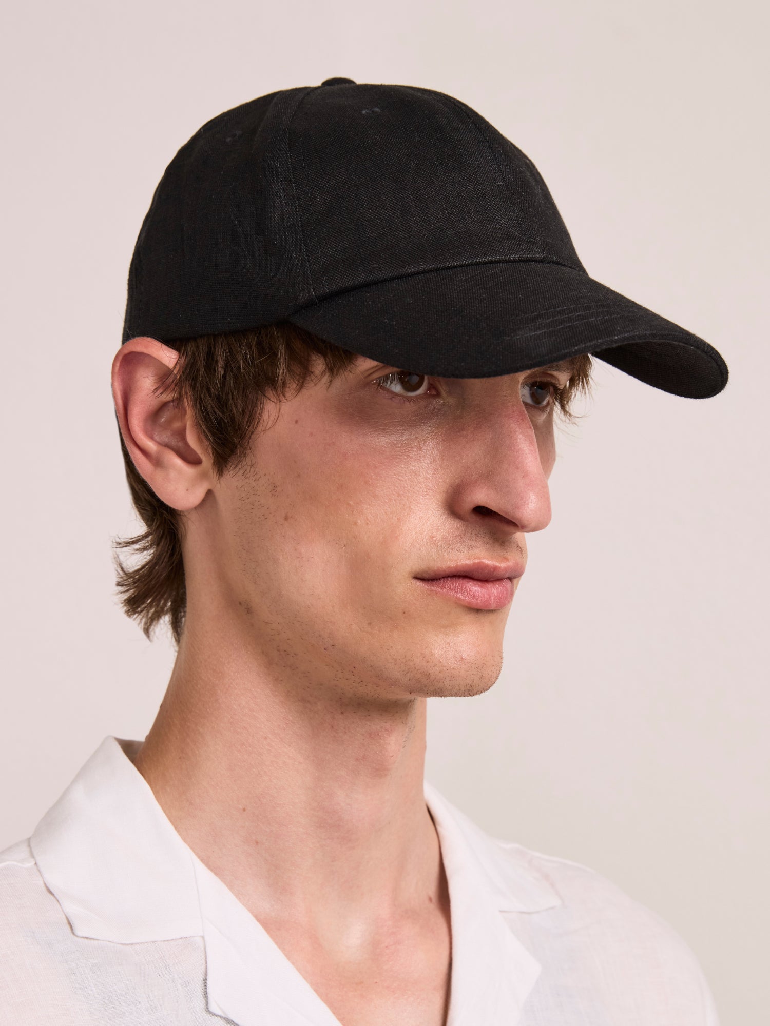 FERNANDO LINEN CAP