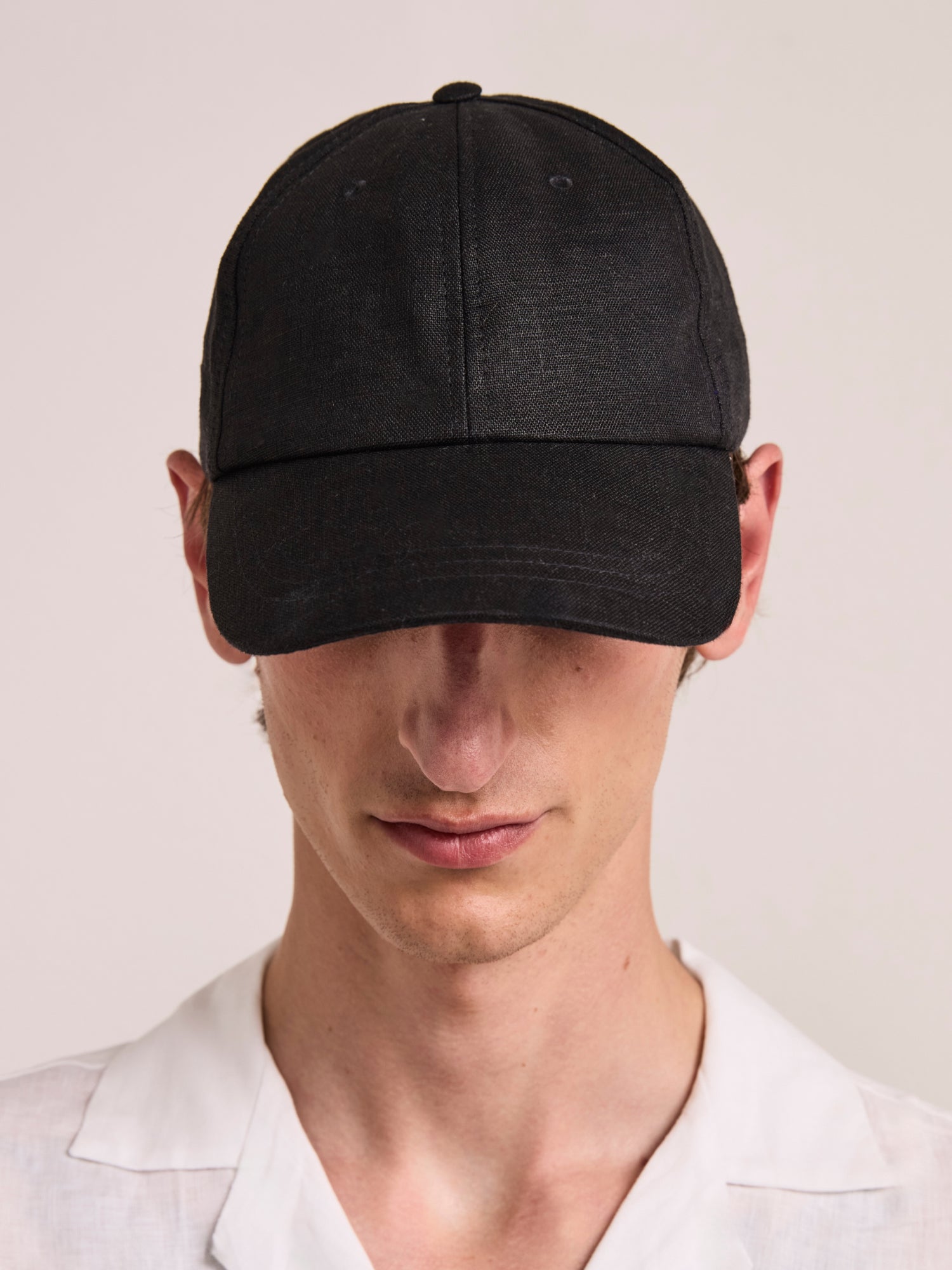 FERNANDO LINEN CAP