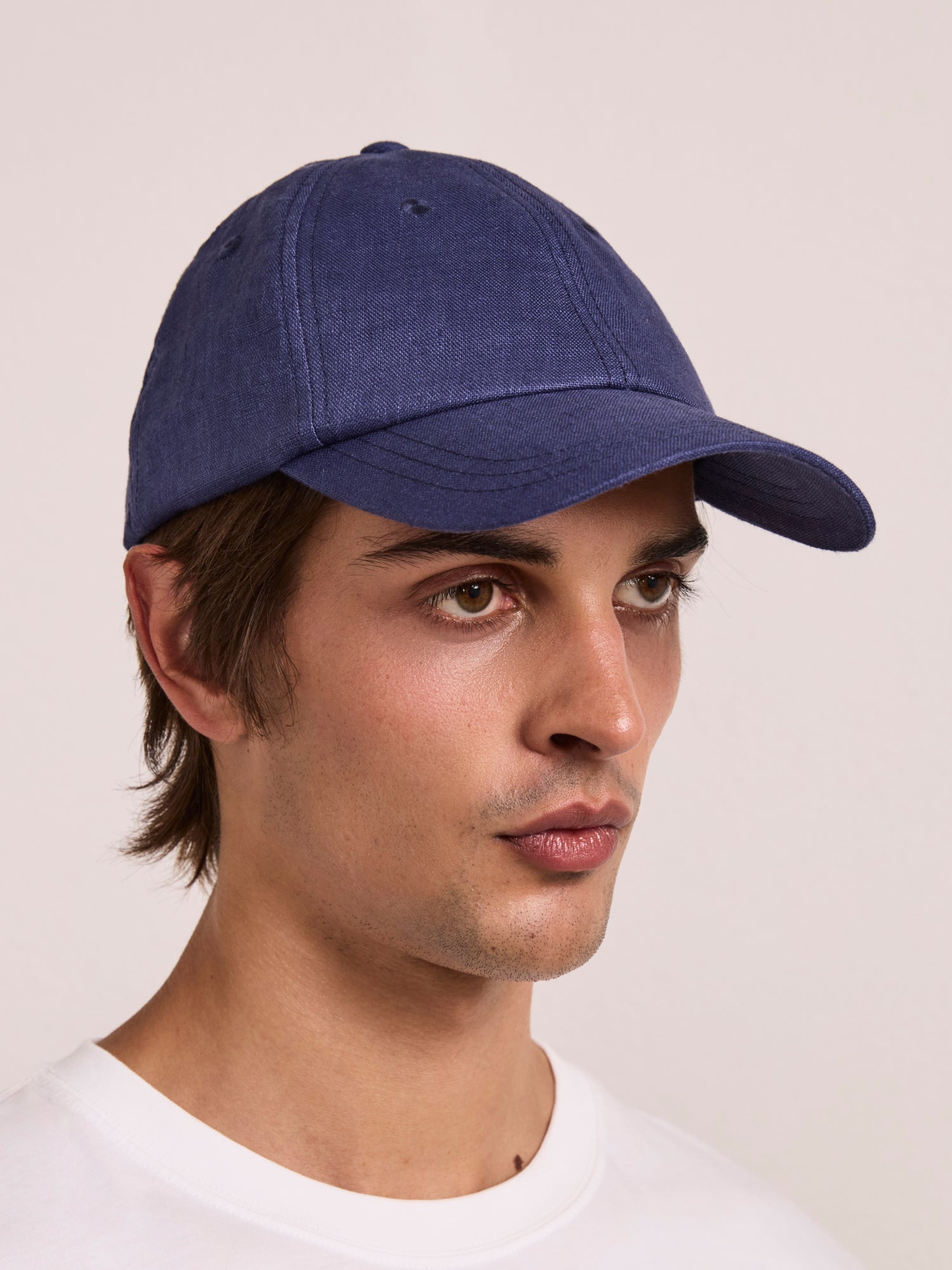 FERNANDO LINEN CAP
