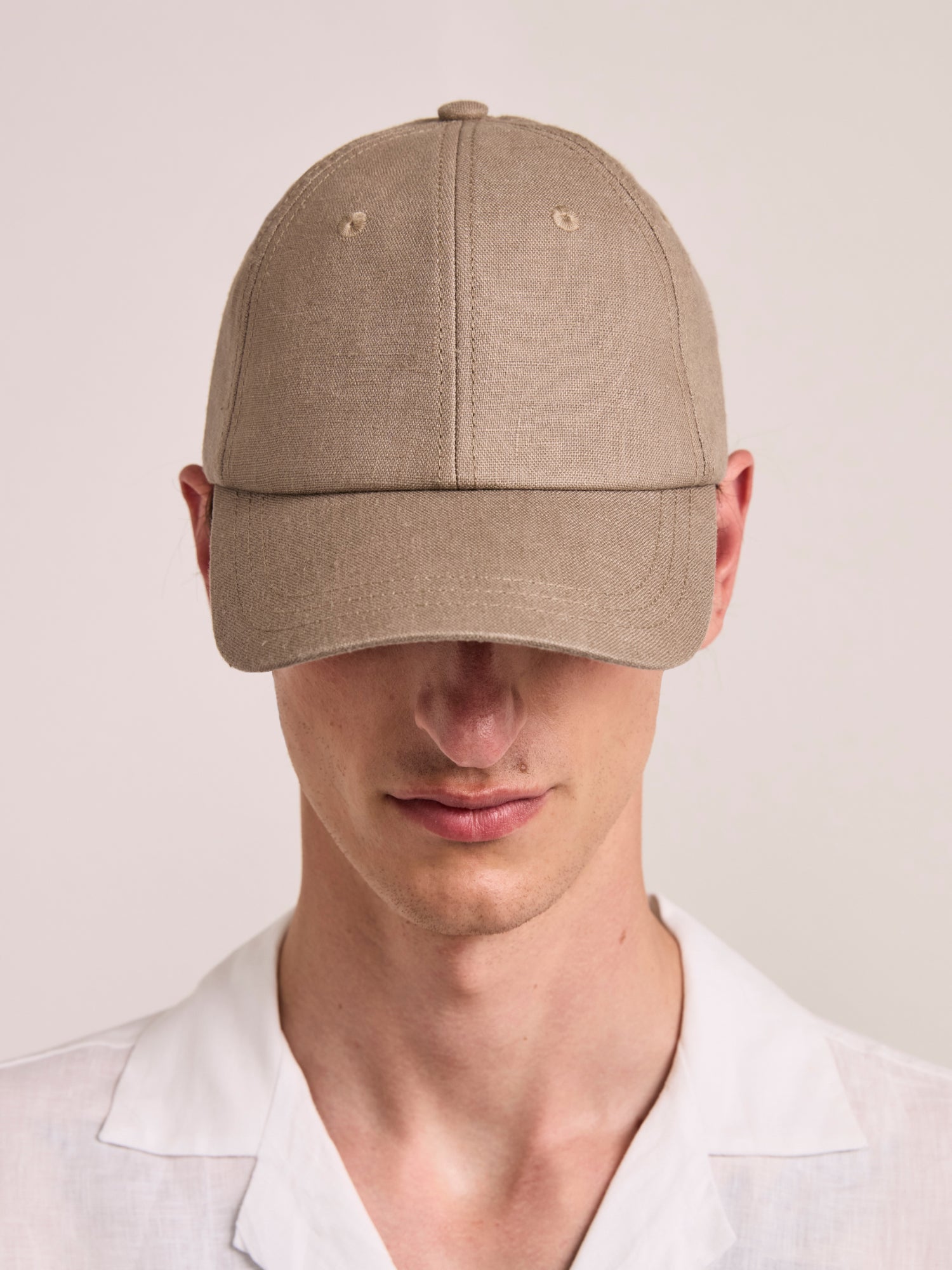 FERNANDO LINEN CAP