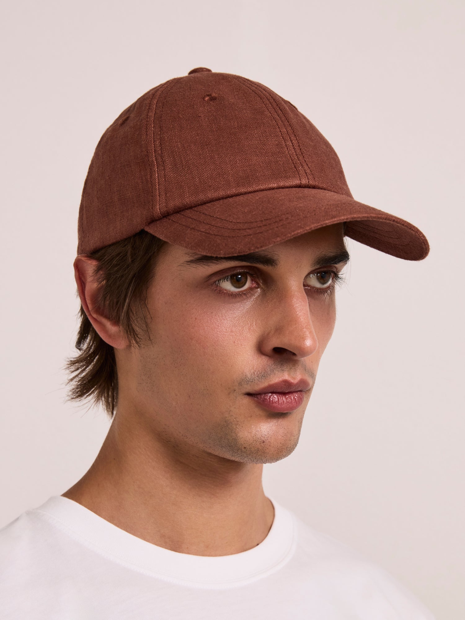 FERNANDO LINEN CAP