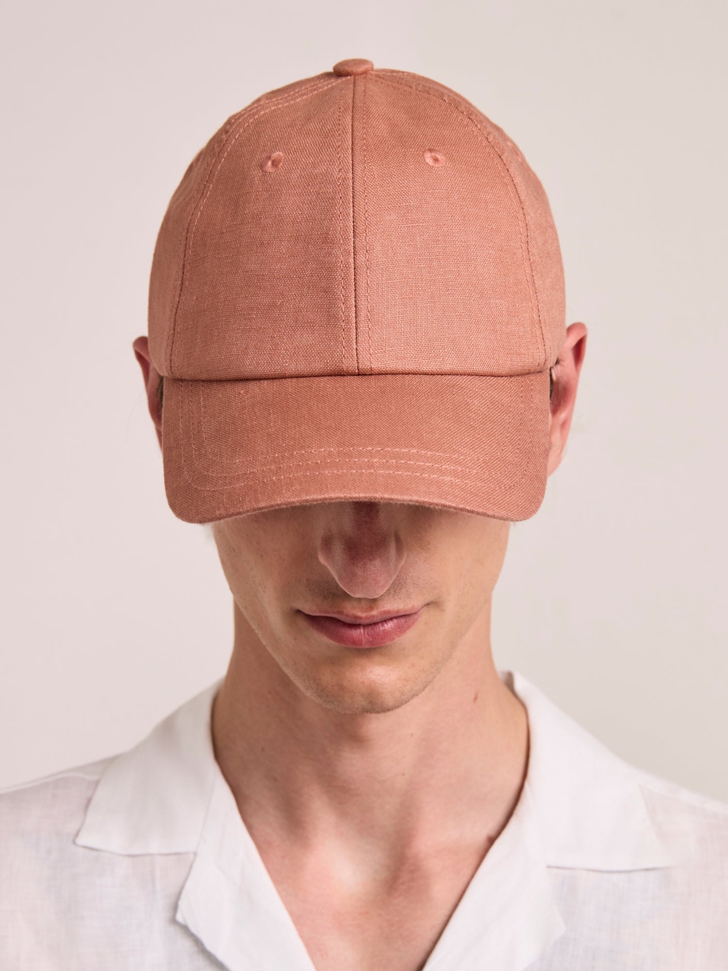 FERNANDO LINEN CAP