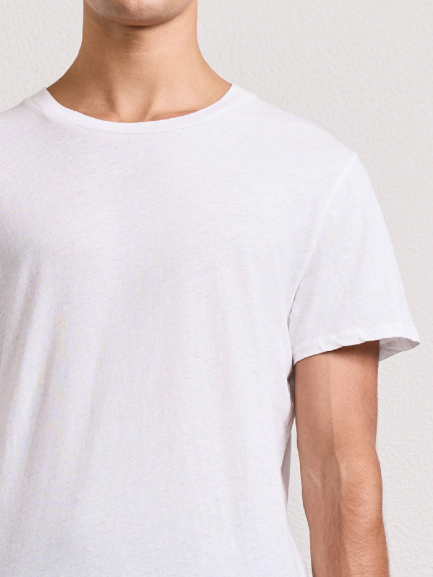 LUCIO LINEN-COTTON T-SHIRT