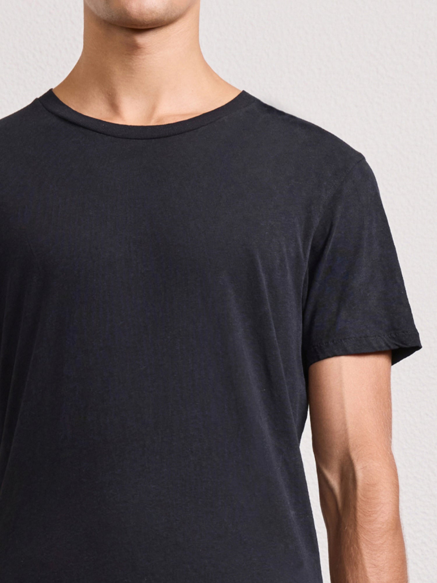 LUCIO LINEN-COTTON T-SHIRT