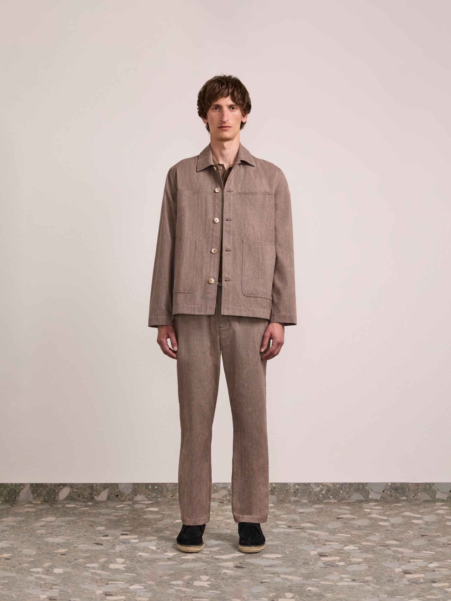 BELFORD COTTON-CASHMERE JACKET